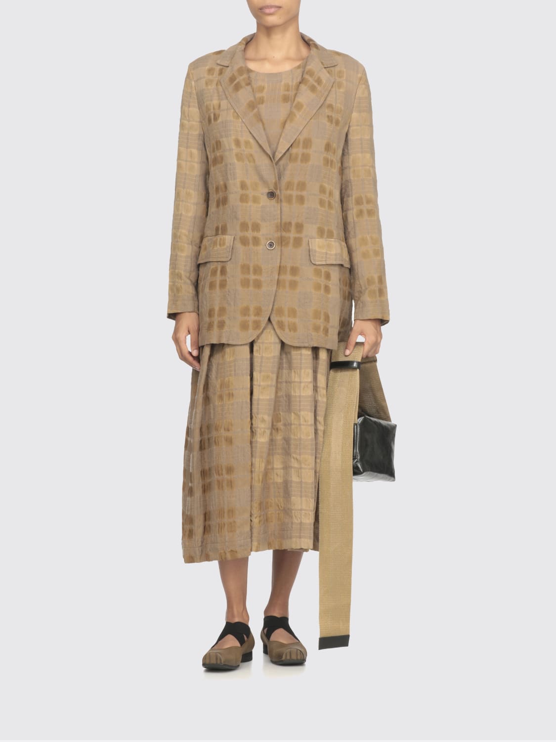 UMA WANG JACKET: Blazer woman Uma Wang, Beige - Img 3