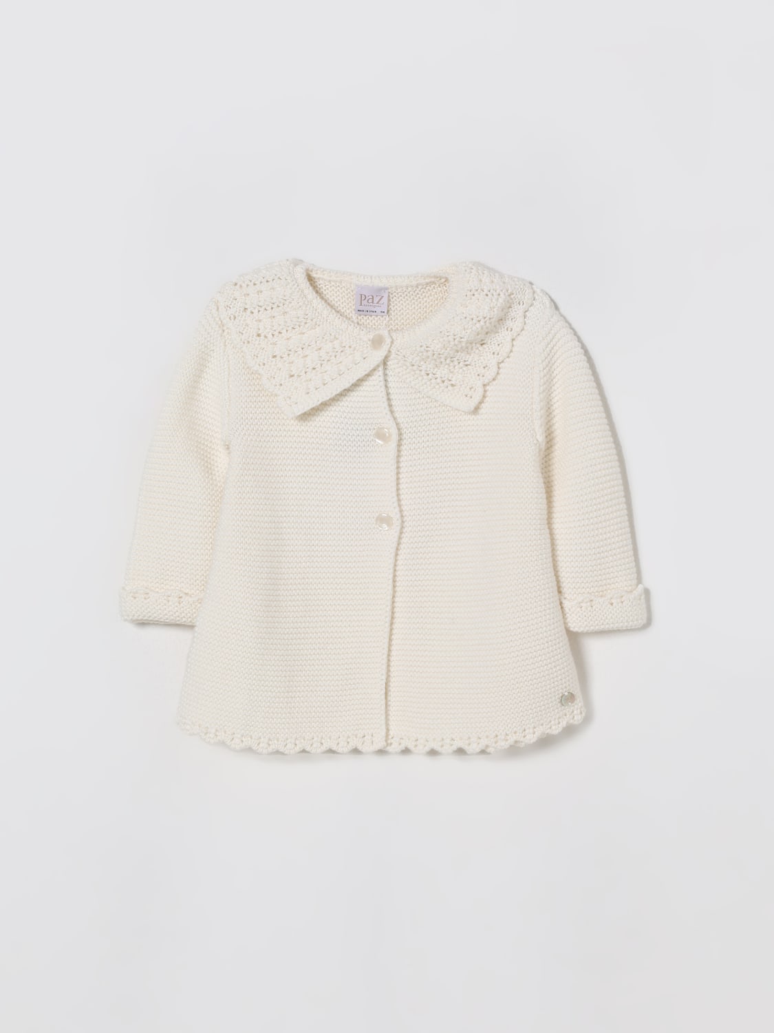 PAZ RODRIGUEZ COAT: Coats kids Paz Rodriguez, Cream - Img 1