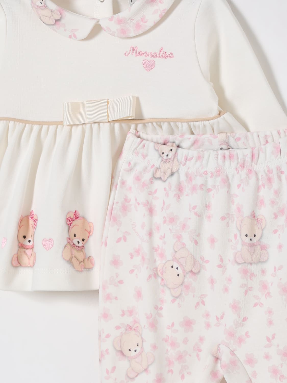 MONNALISA MONO: Mono niños Monnalisa, Blanco - Img 3