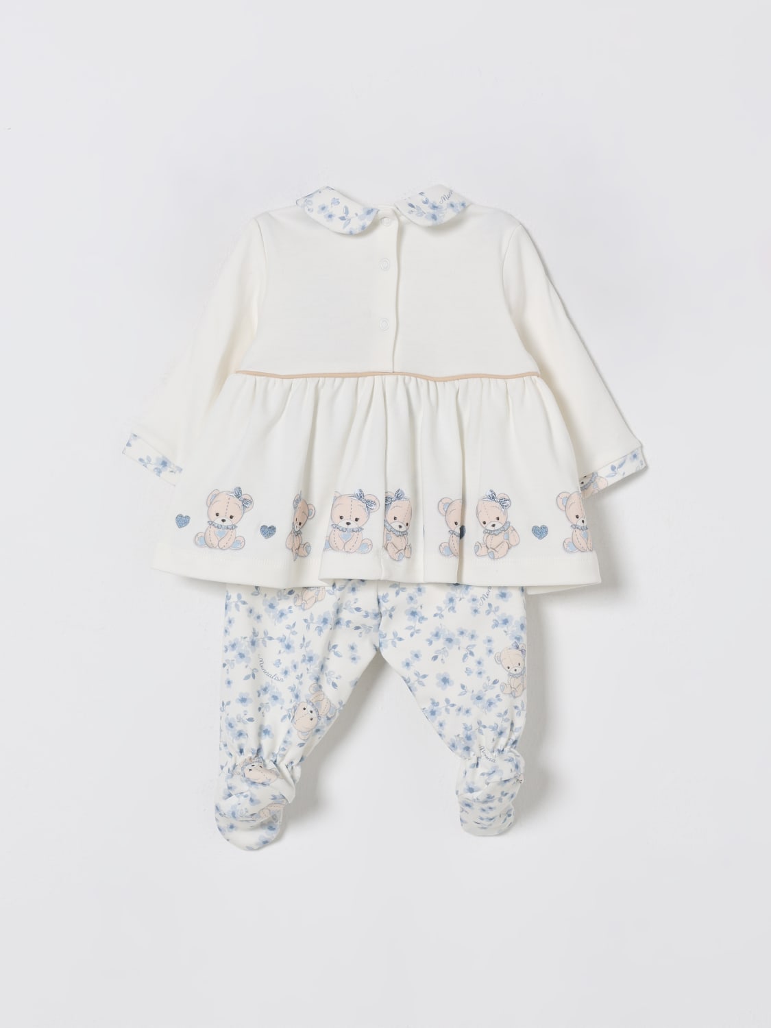 MONNALISA JUMPSUIT: Jumpsuit kids Monnalisa, White 1 - Img 2