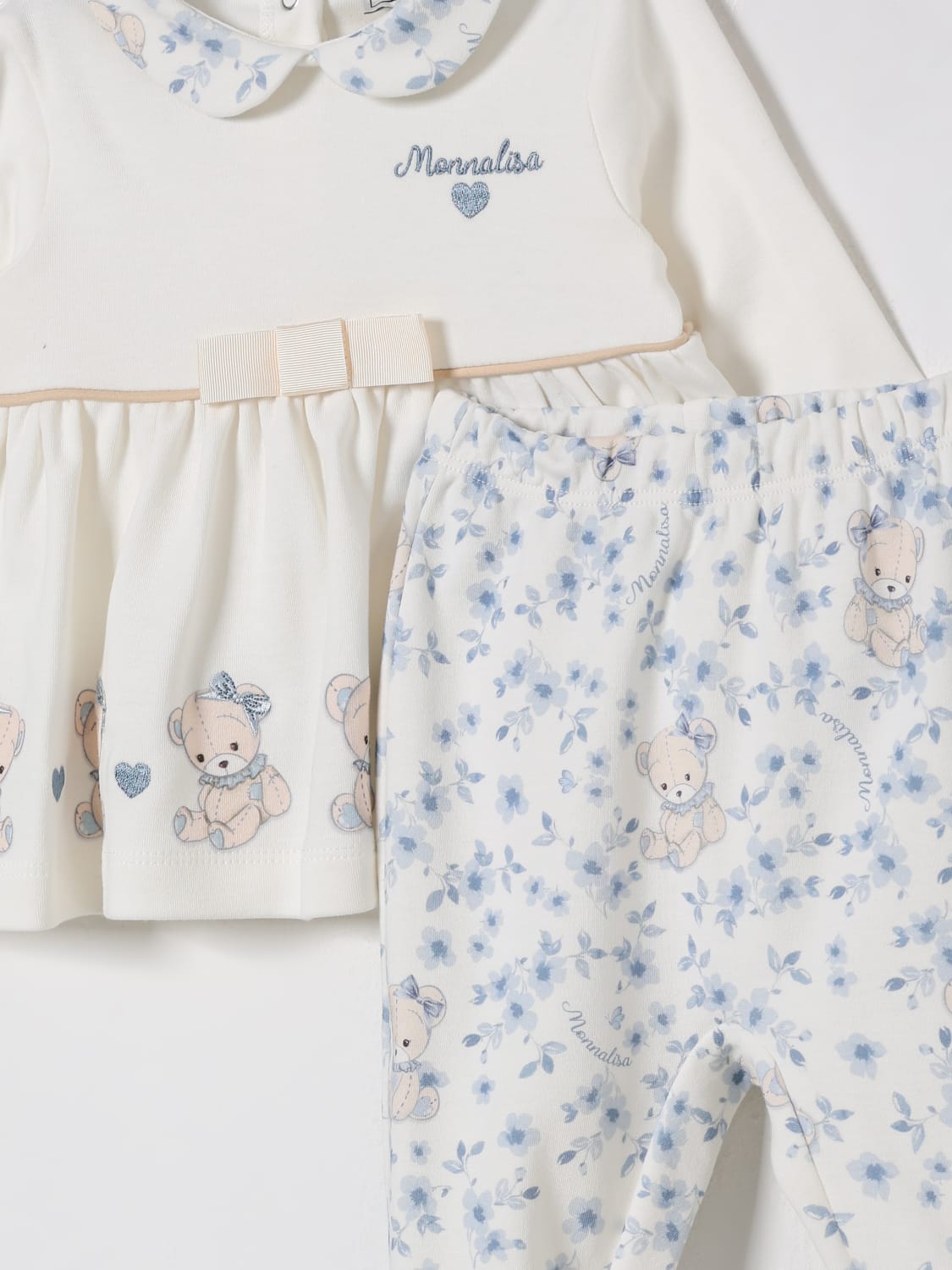 MONNALISA JUMPSUIT: Jumpsuit kids Monnalisa, White 1 - Img 3