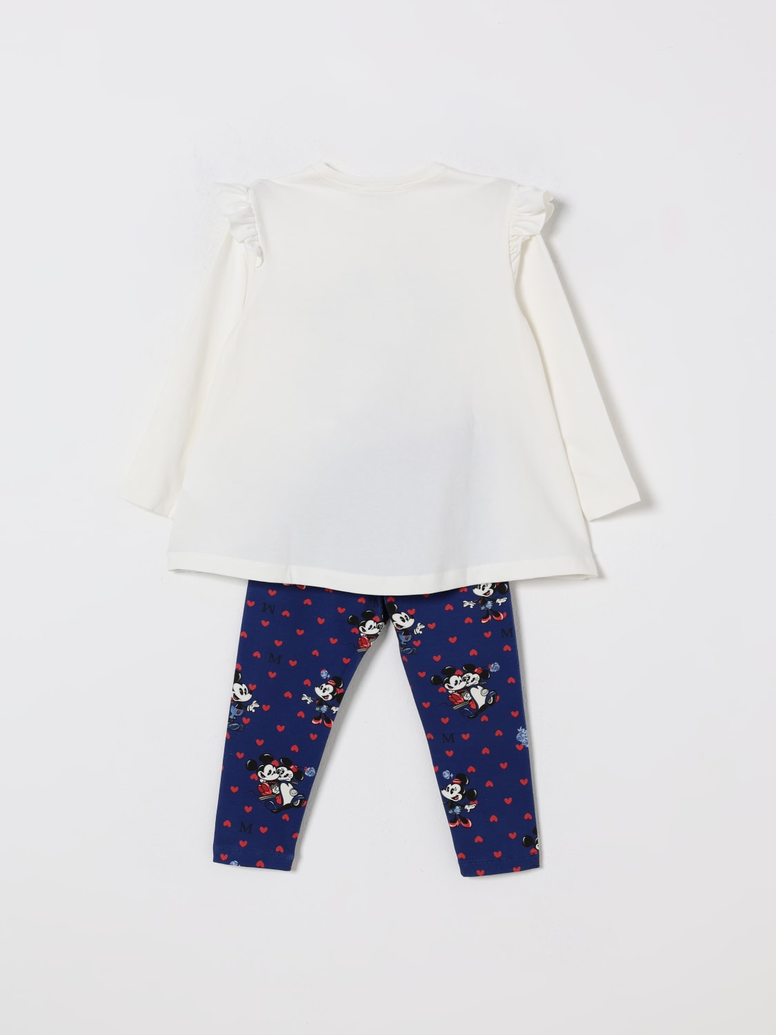 MONNALISA CO-ORD: Co-ords kids Monnalisa, White - Img 2