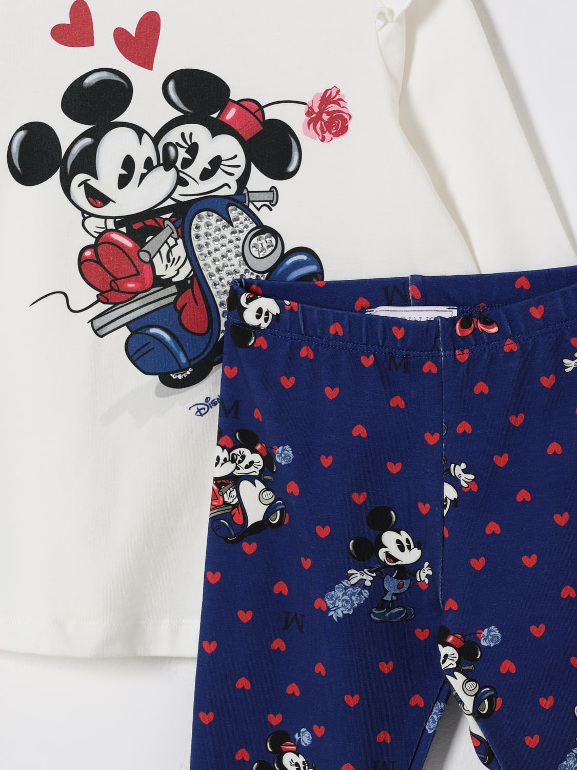 MONNALISA CO-ORD: Co-ords kids Monnalisa, White - Img 3