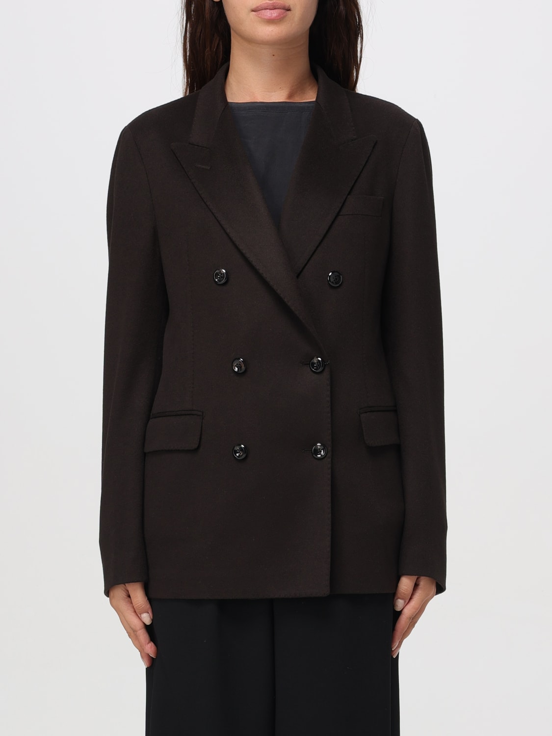 TAGLIATORE JACKET: Blazer woman Tagliatore, Brown - Img 1