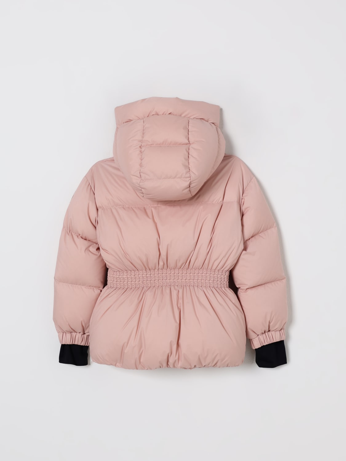 MONCLER JACKET: Coat kids Moncler, Pink - Img 2