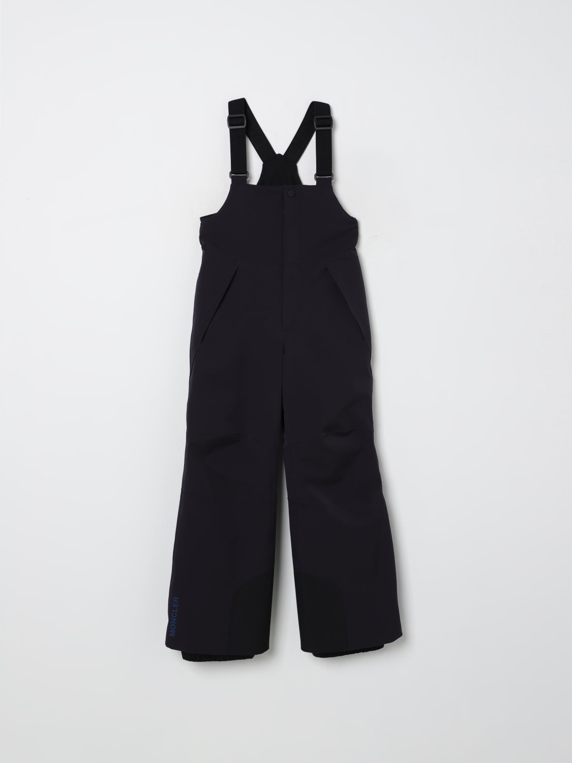 MONCLER MONO: Pantalón niños Moncler, Azul Oscuro - Img 1