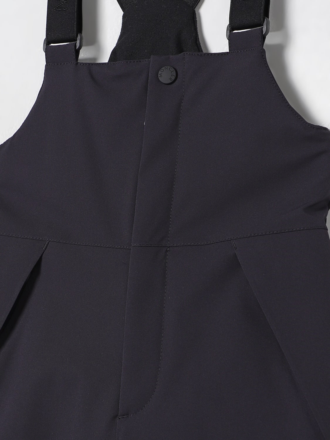 MONCLER MONO: Pantalón niños Moncler, Azul Oscuro - Img 3