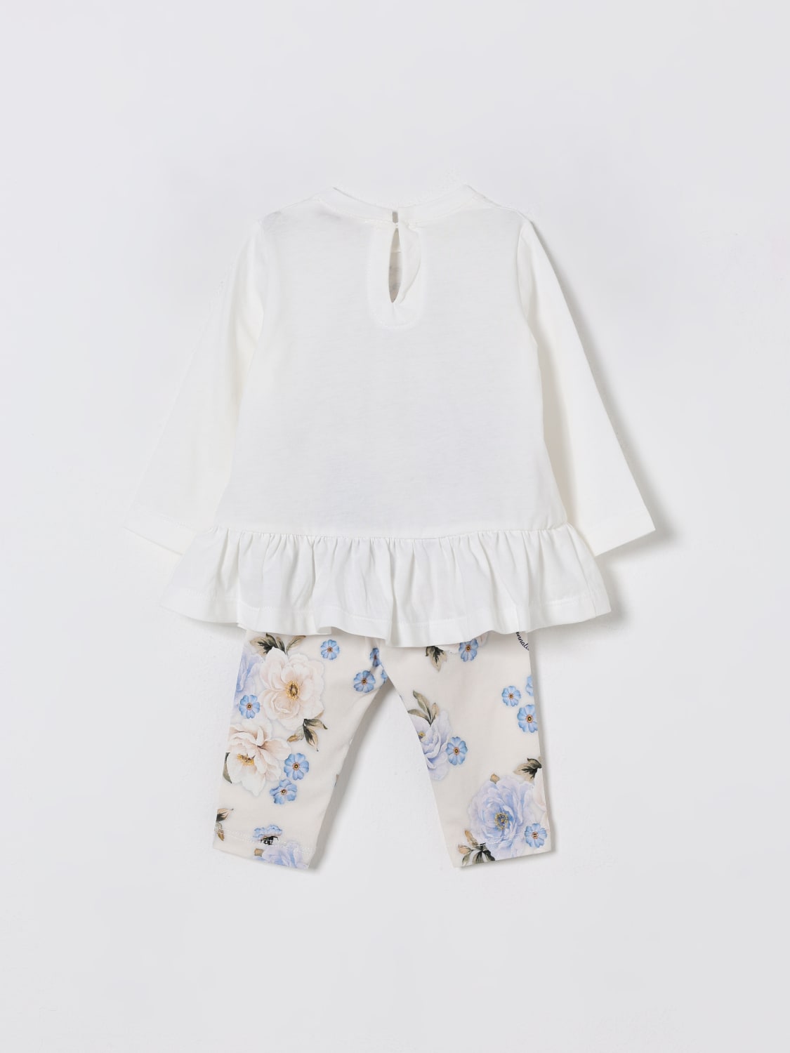 MONNALISA JUMPSUIT: Jumpsuit kids Monnalisa, Ecru - Img 2