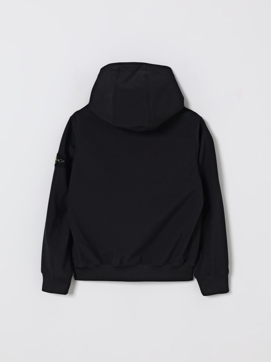 STONE ISLAND JUNIOR JACKE: Jacke kinder Stone Island Junior, Schwarz - Img 2