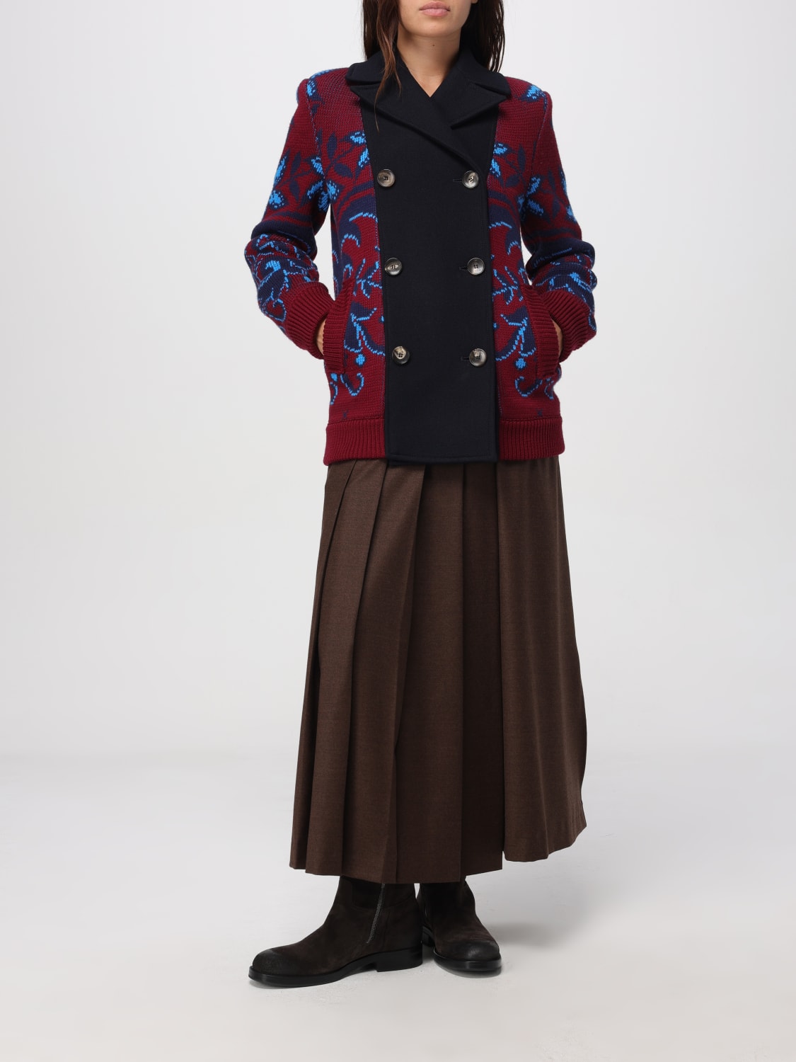 ETRO JACKET: Blazer woman Etro, Blue - Img 2