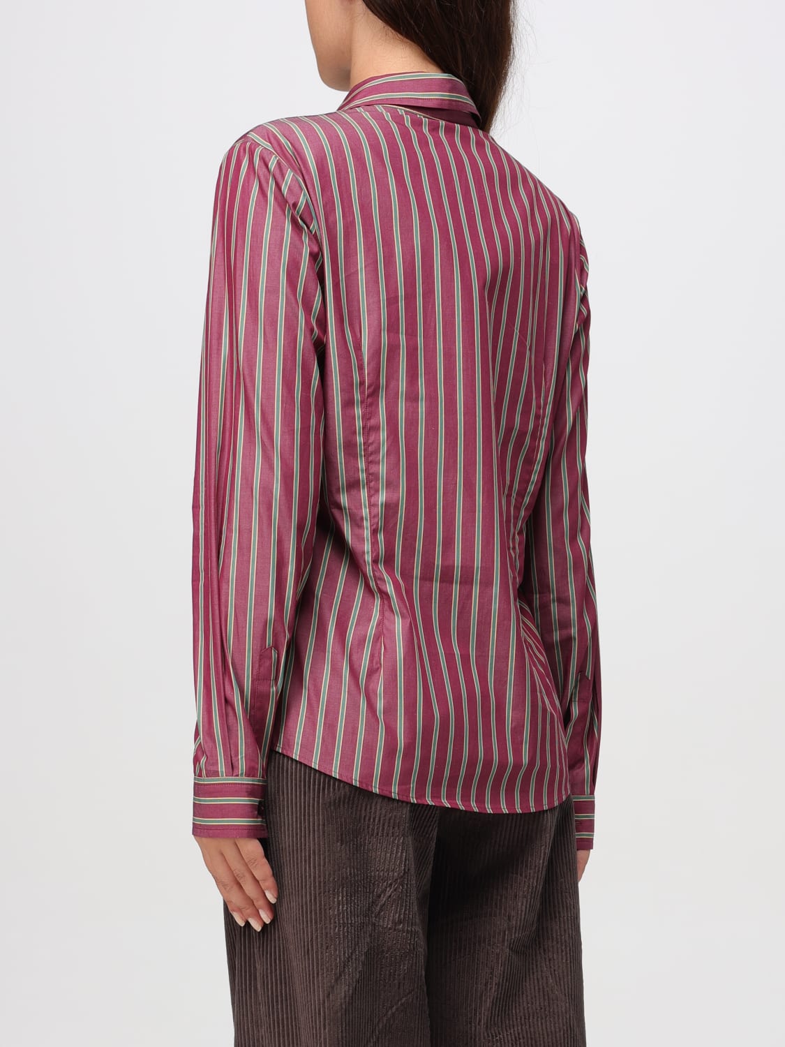 ETRO SHIRT: Shirt woman Etro, Burgundy - Img 3