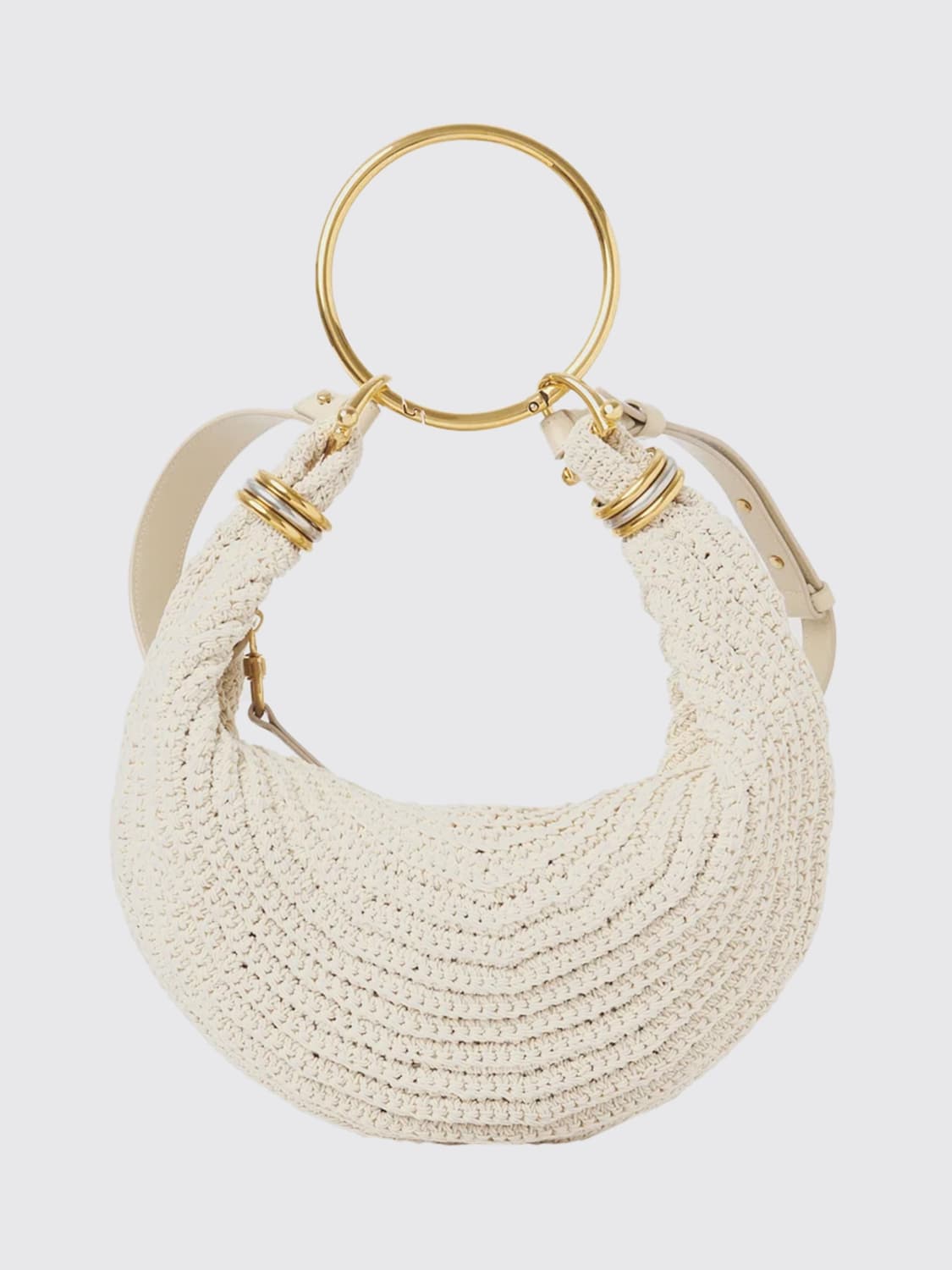 CHLOÉ HANDBAG: Shoulder bag woman ChloÉ, White - Img 1