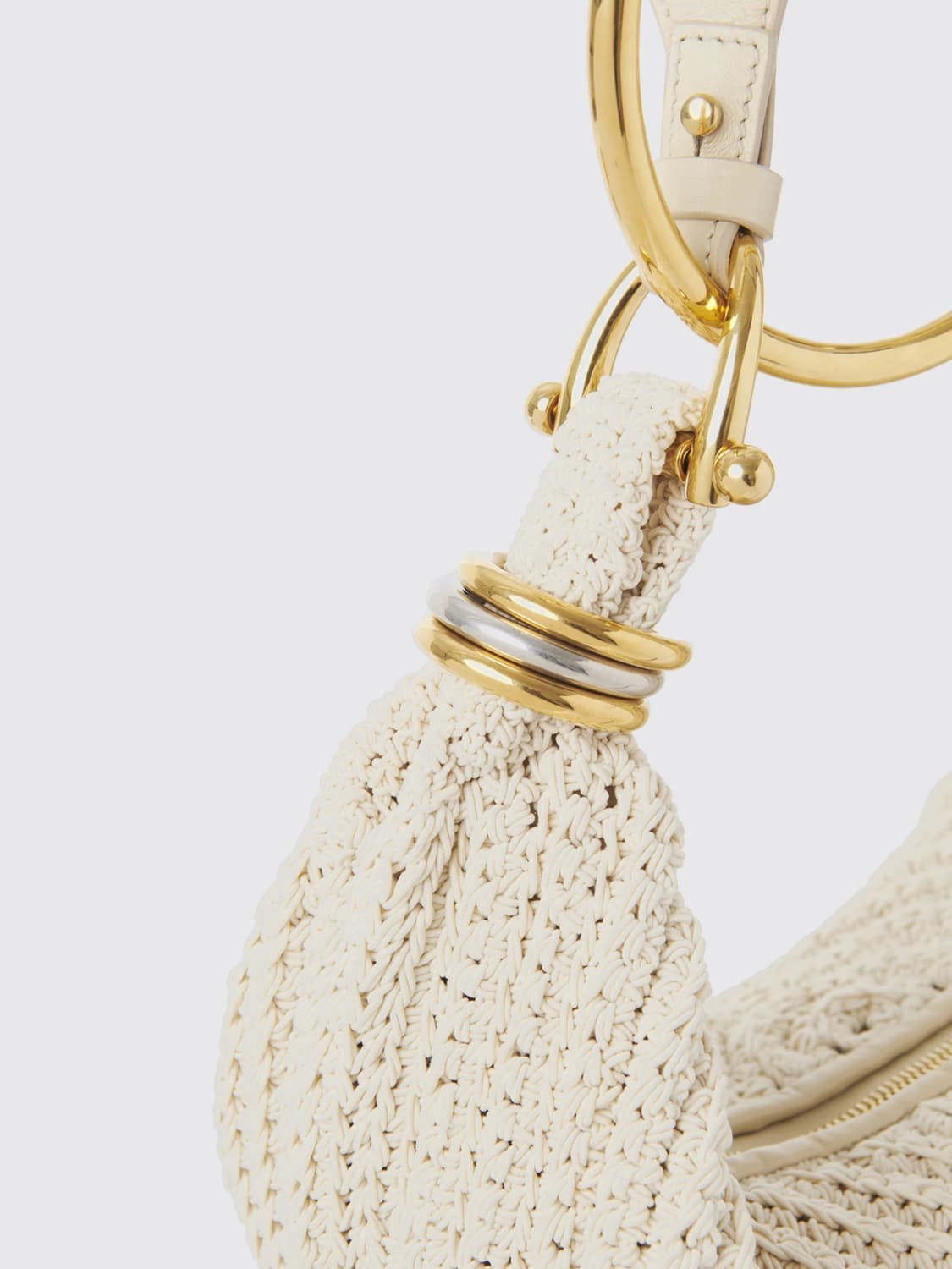 CHLOÉ HANDBAG: Shoulder bag woman ChloÉ, White - Img 4