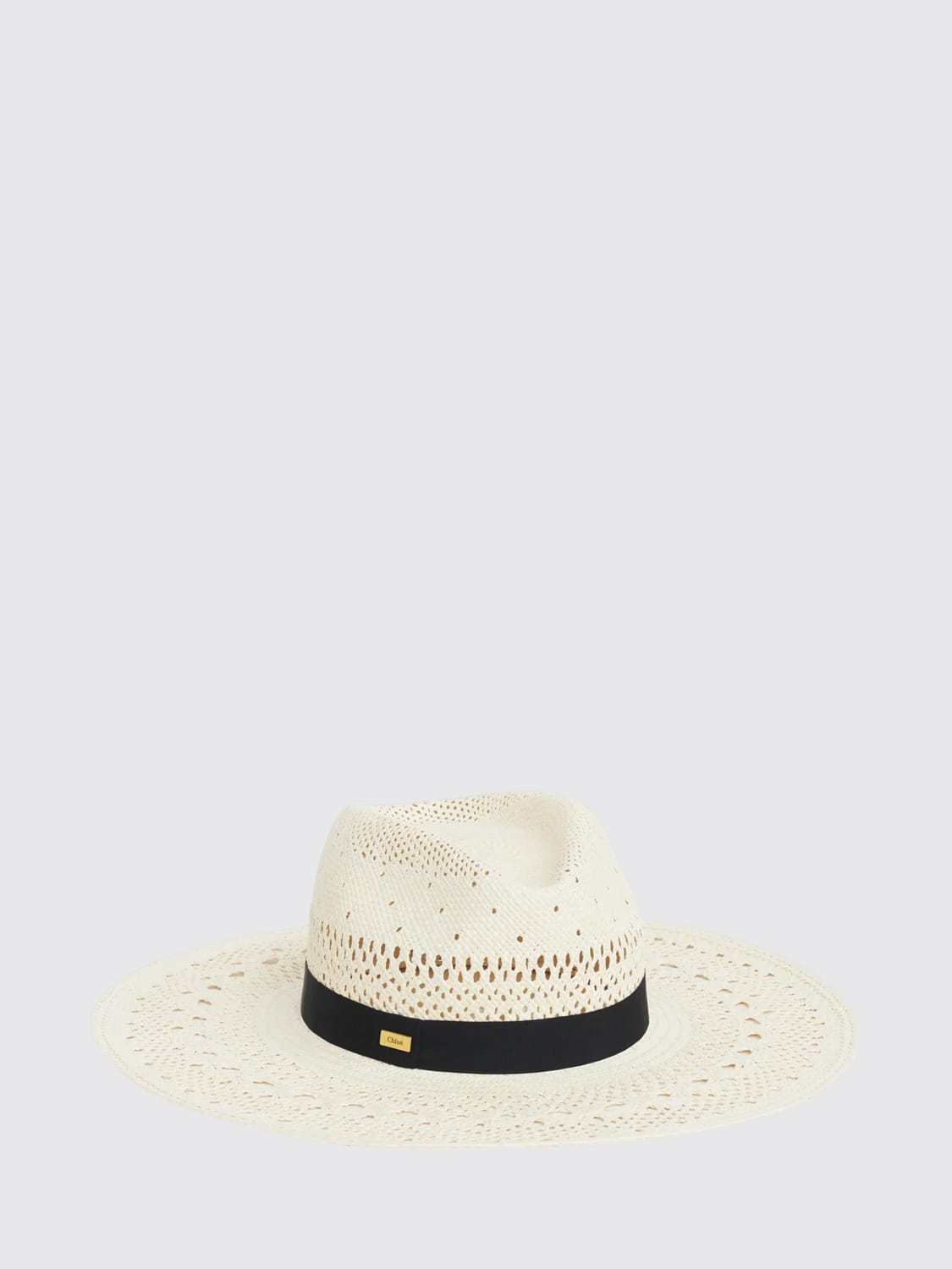 CHLOÉ SOMBRERO: Sombrero mujer ChloÉ, Blanco - Img 1