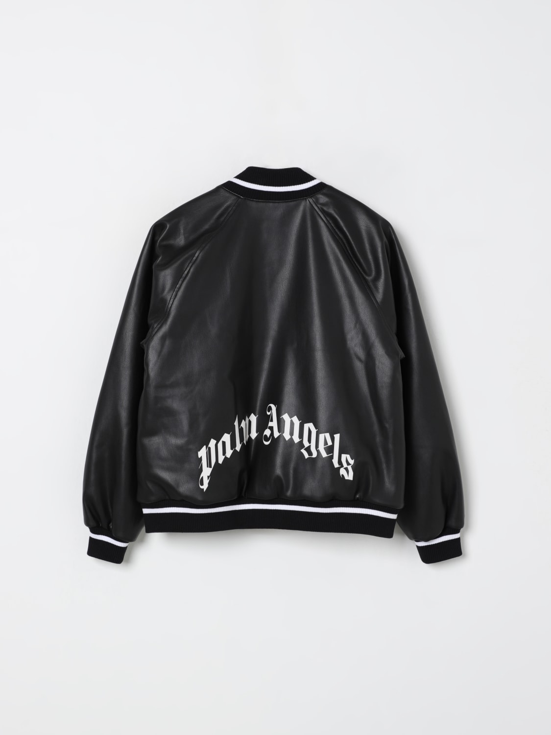 PALM ANGELS JACKET: Coat kids Palm Angels, Black - Img 2