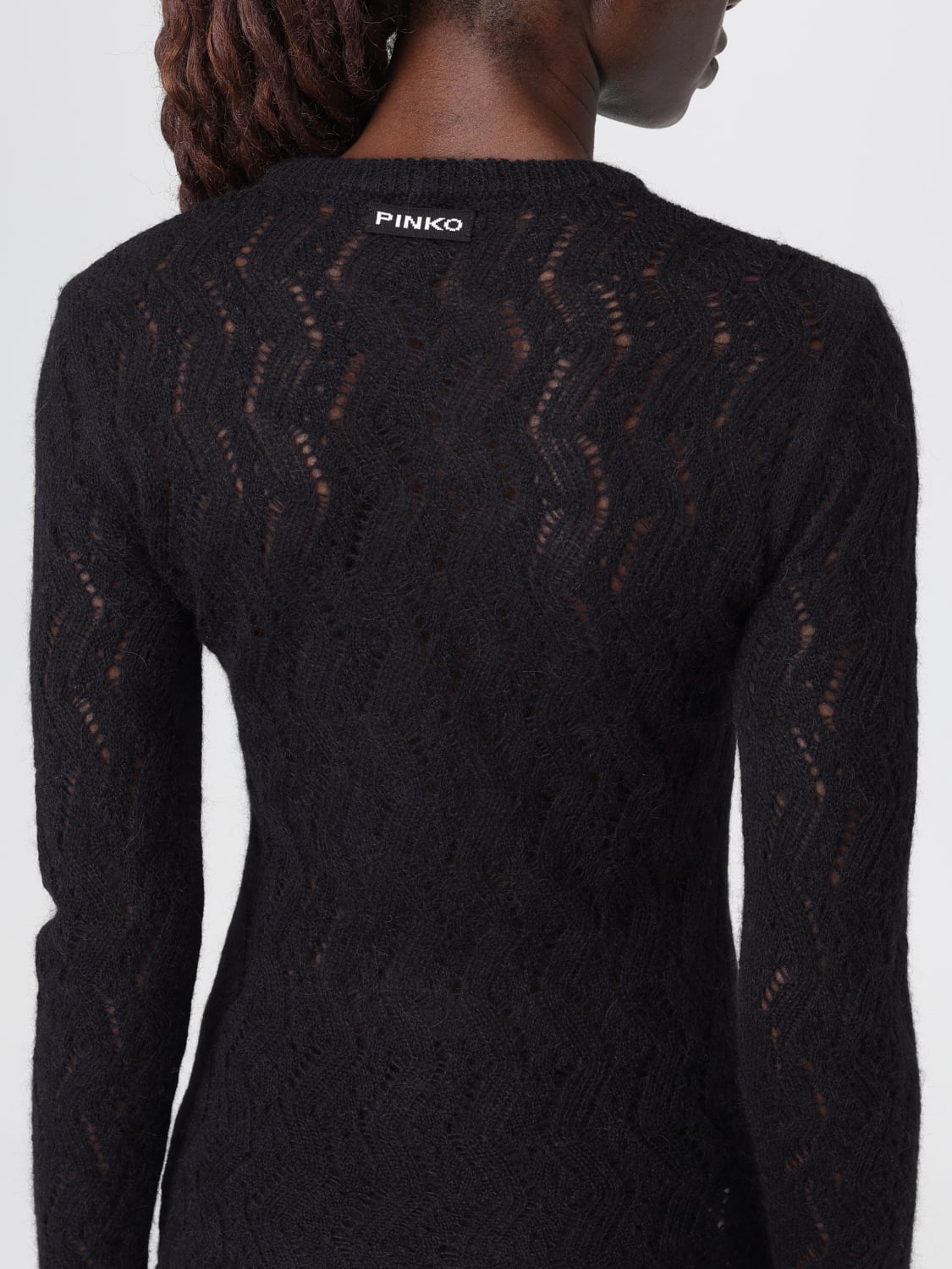 PINKO SWEATER: Sweater woman Pinko, Black - Img 3