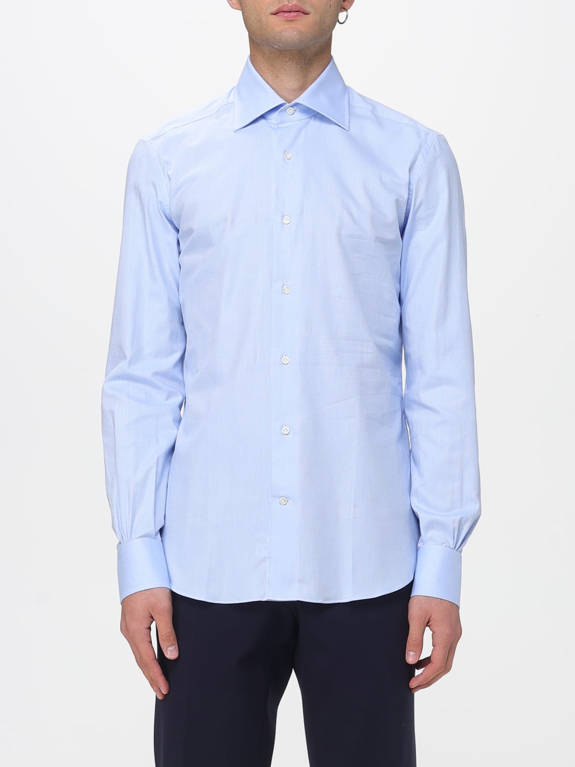 MAZZARELLI CAMISA: Camisa hombre Mazzarelli, Celeste - Img 1