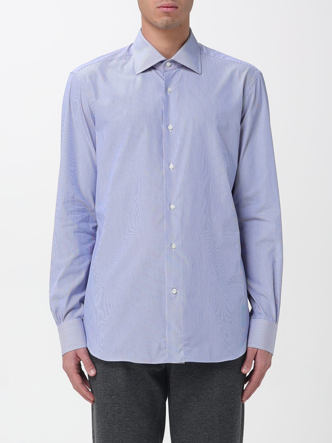 MAZZARELLI SHIRT: Shirt men Mazzarelli, Striped - Img 1