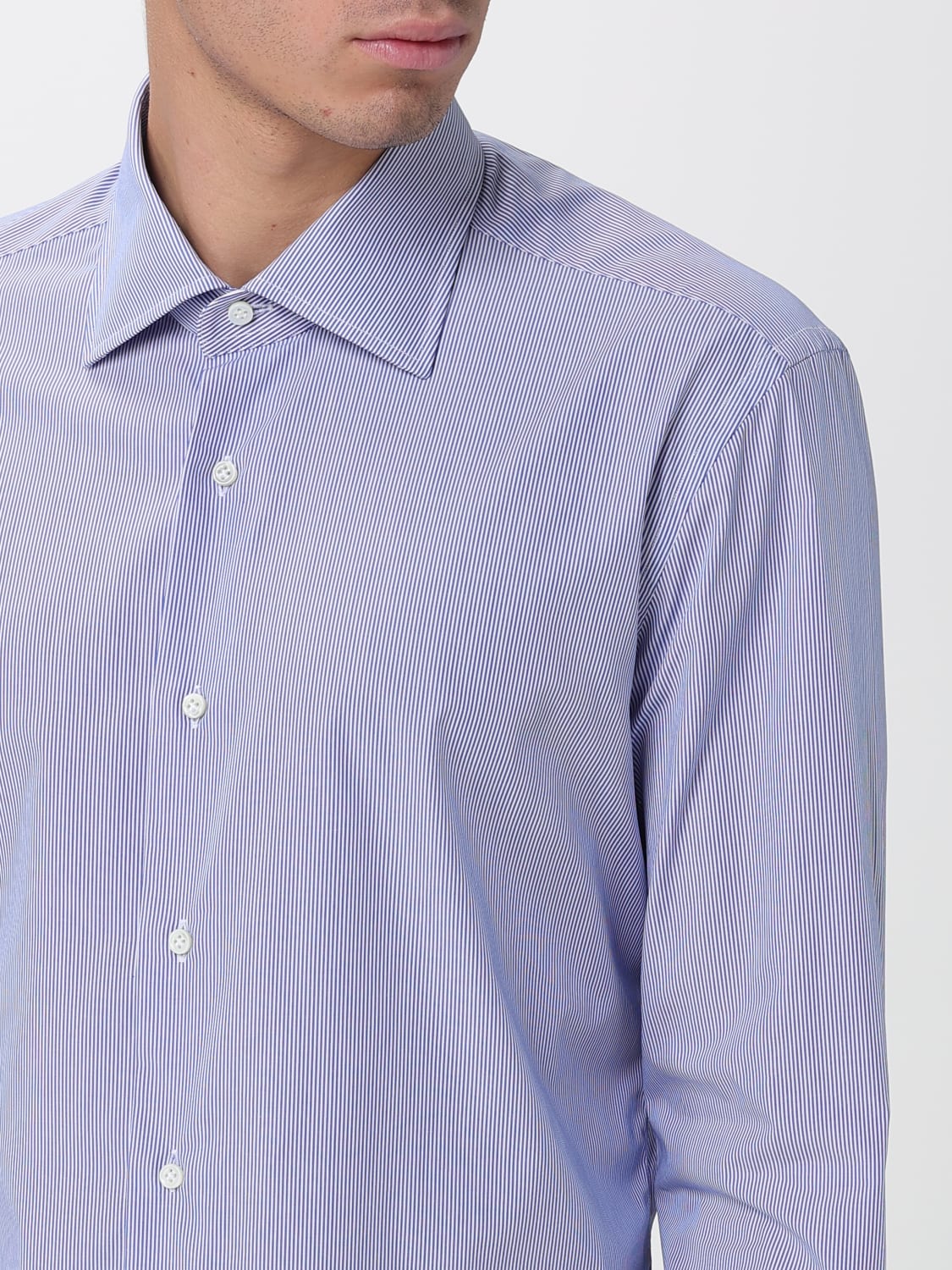 MAZZARELLI SHIRT: Shirt men Mazzarelli, Striped - Img 3