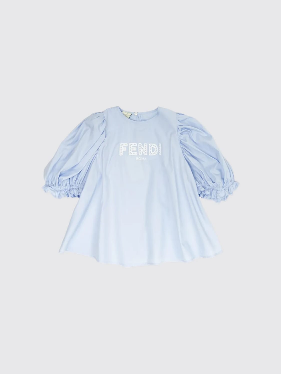 FENDI TOP: Sweater kids Fendi, Blue - Img 1