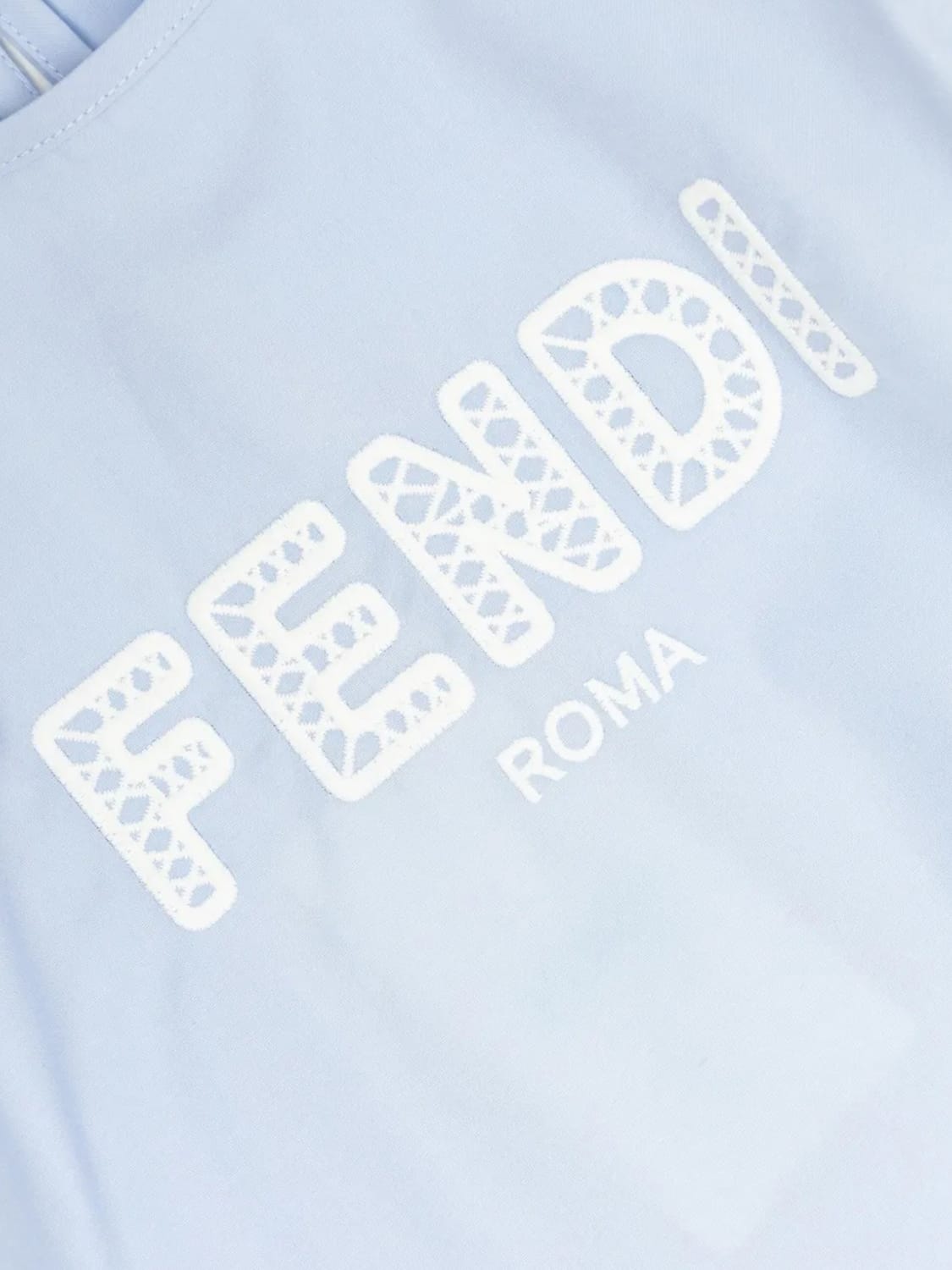 FENDI TOP: Sweater kids Fendi, Blue - Img 3