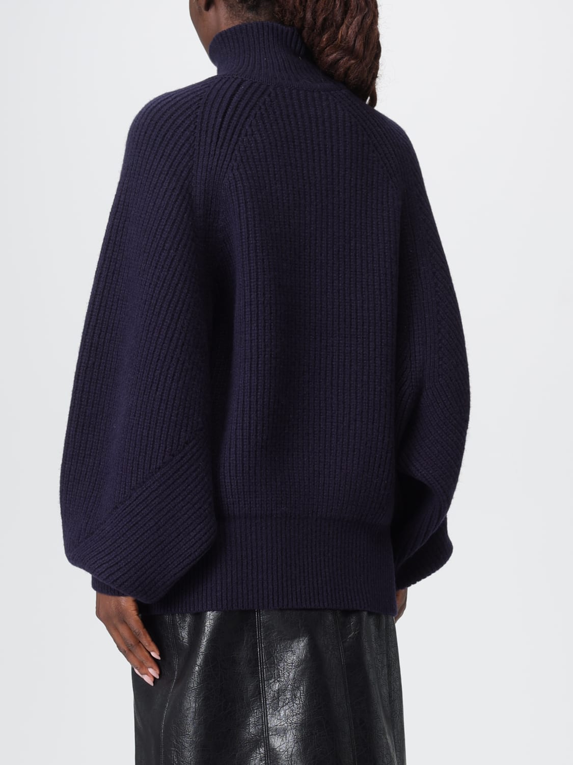 BALMAIN SWEATER: Sweater woman Balmain, Blue - Img 3