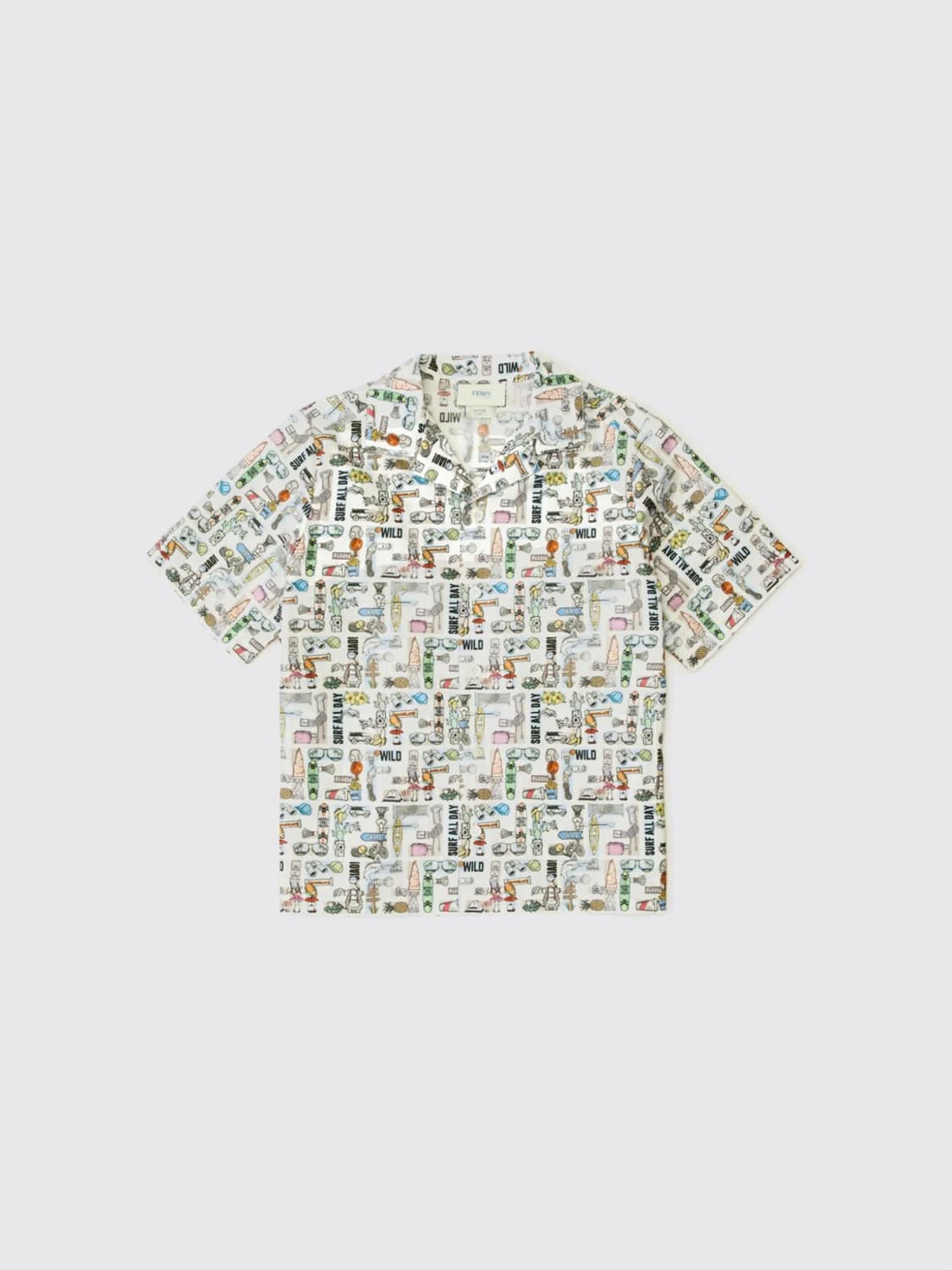 FENDI SHIRT: Sweater kids Fendi, Multicolor - Img 1