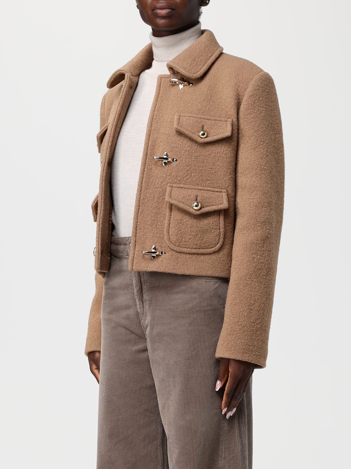 FAY MANTEL: Mantel damen Fay, Braun - Img 3