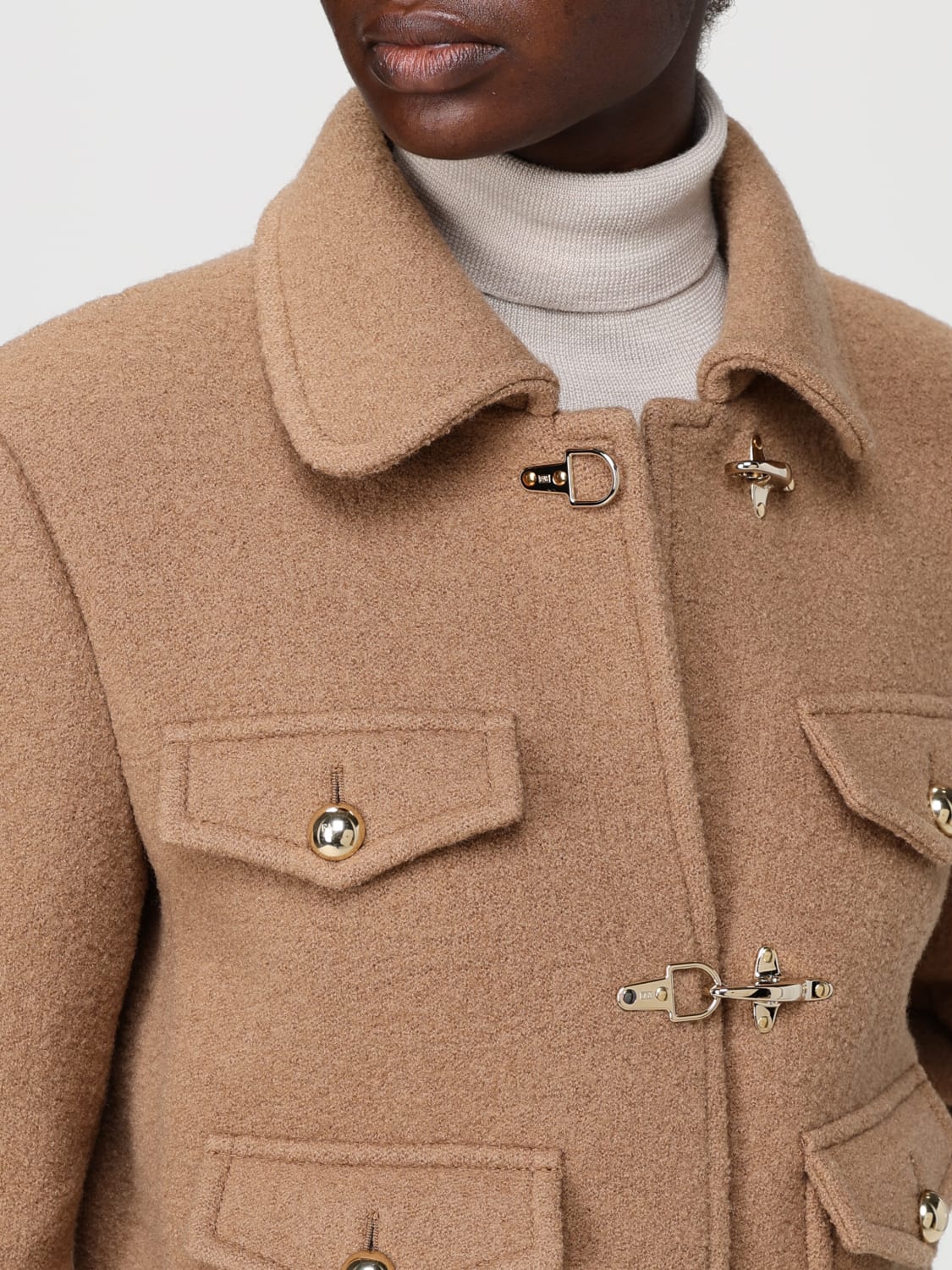 FAY MANTEL: Mantel damen Fay, Braun - Img 4