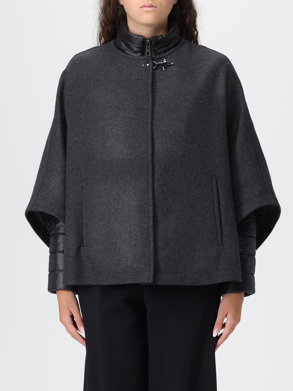 FAY コート: ケープ レディース Fay, グレー - Img 1