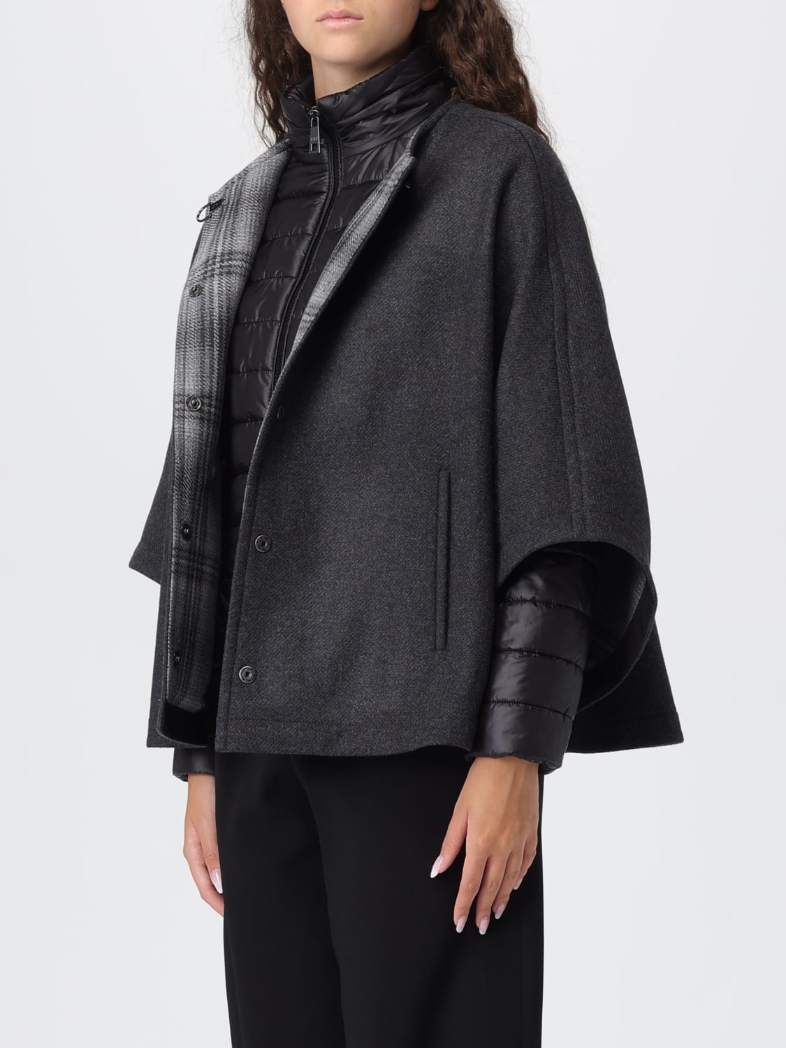 FAY コート: ケープ レディース Fay, グレー - Img 3