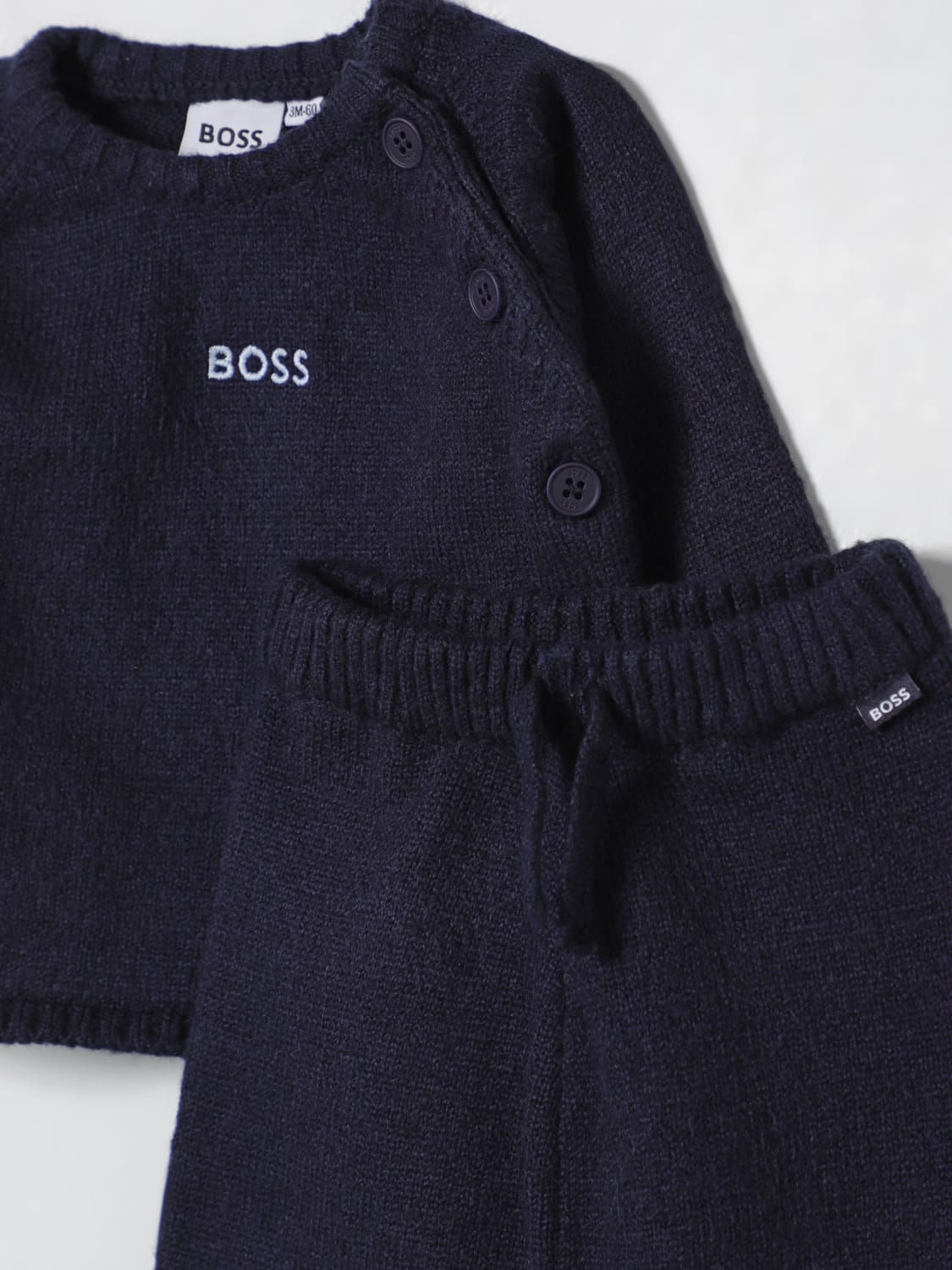BOSS JUMPSUIT: Jumpsuit kids Boss, Blue - Img 3