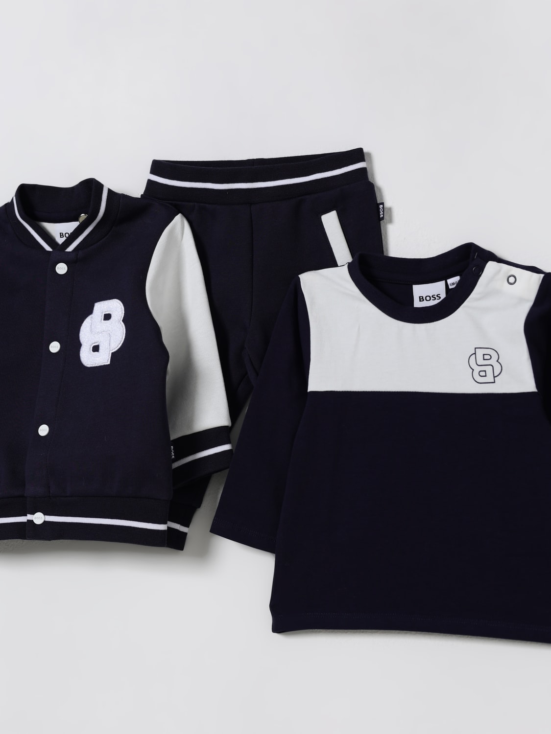 BOSS JUMPSUIT: Jumpsuit kids Boss, Blue - Img 3