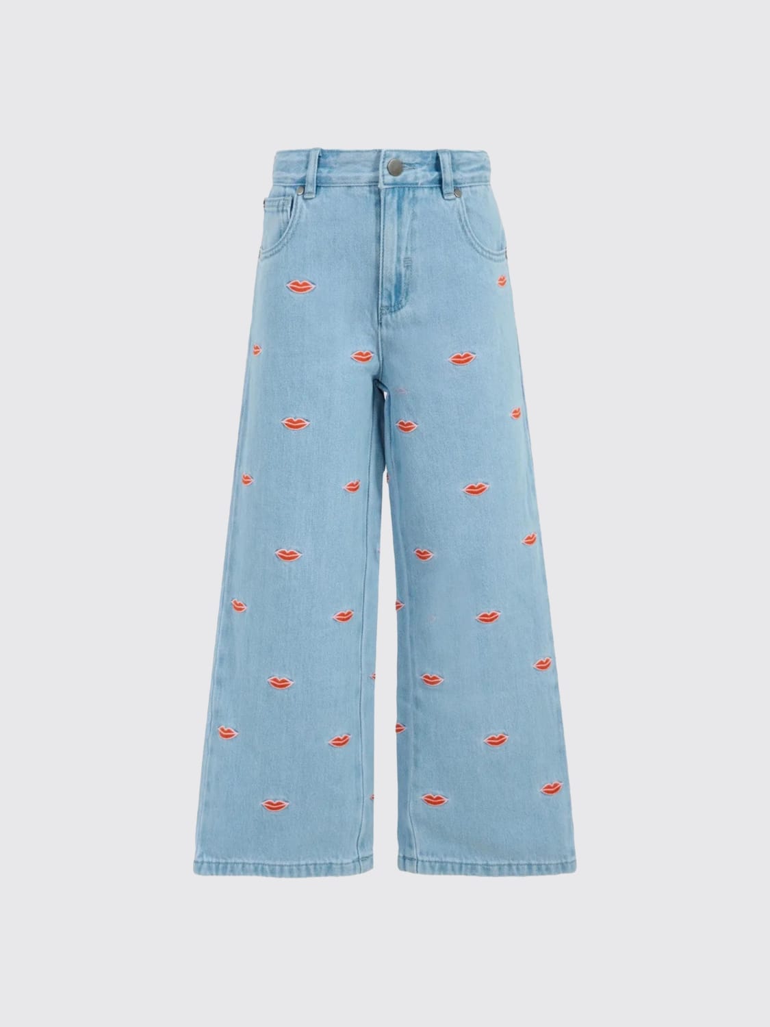 STELLA MCCARTNEY KIDS JEANS: Jeans largo Stella McCartney Kids, Blue - Img 1