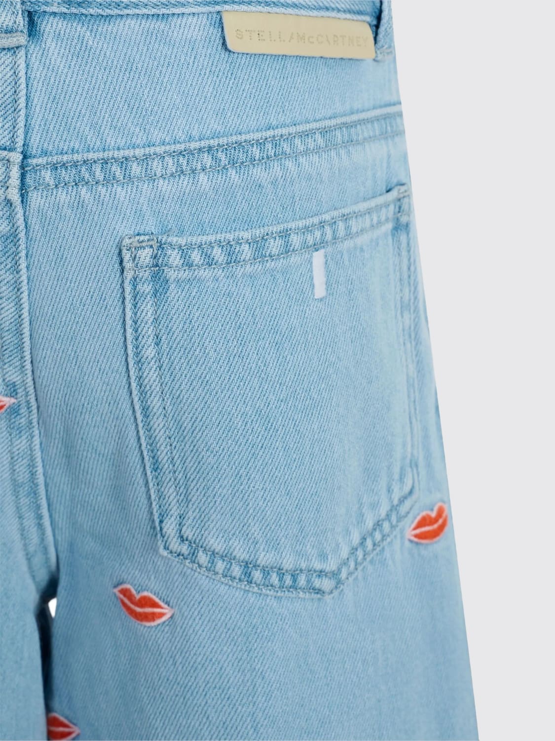 STELLA MCCARTNEY KIDS JEANS: Jeans largo Stella McCartney Kids, Blue - Img 3