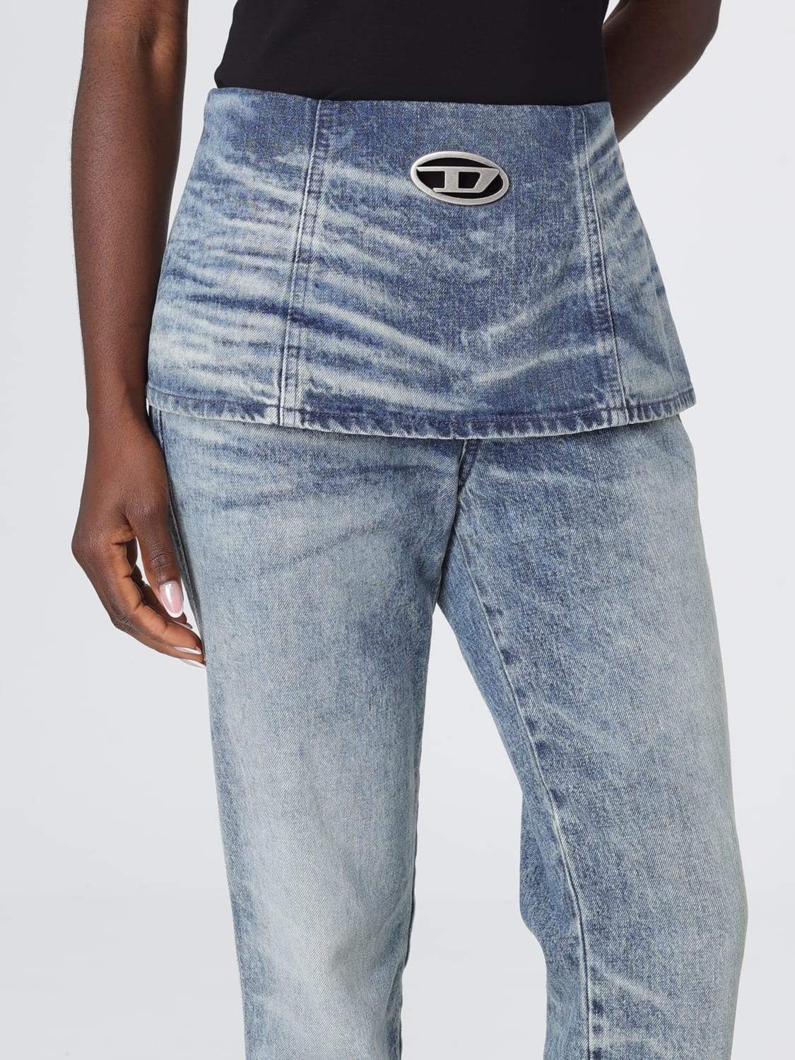 DIESEL JEANS: Diesel women's jeans, White - Img 3