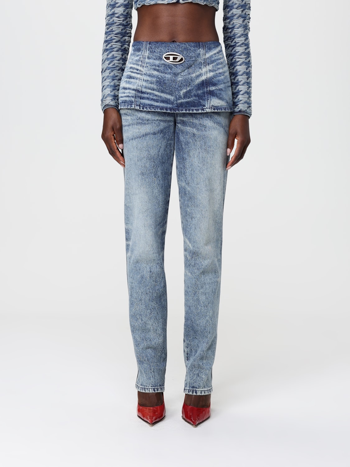 DIESEL JEANS: Diesel women's jeans, Blue - Img 1