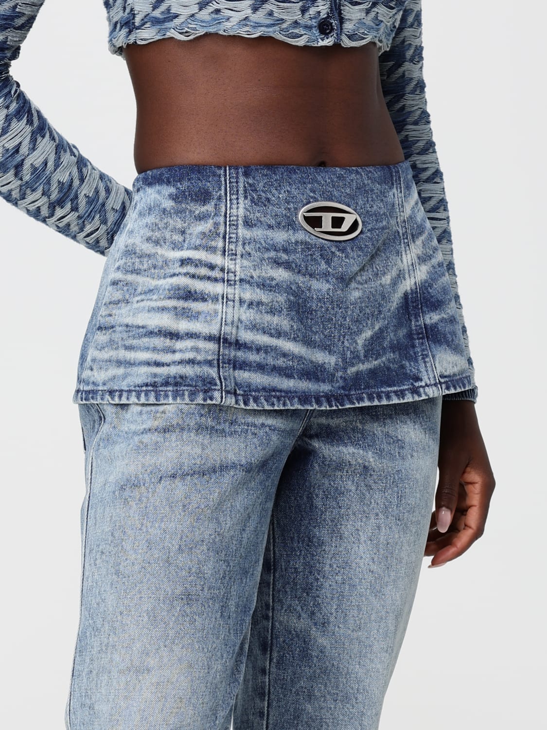 DIESEL JEANS: Diesel women's jeans, Blue - Img 4