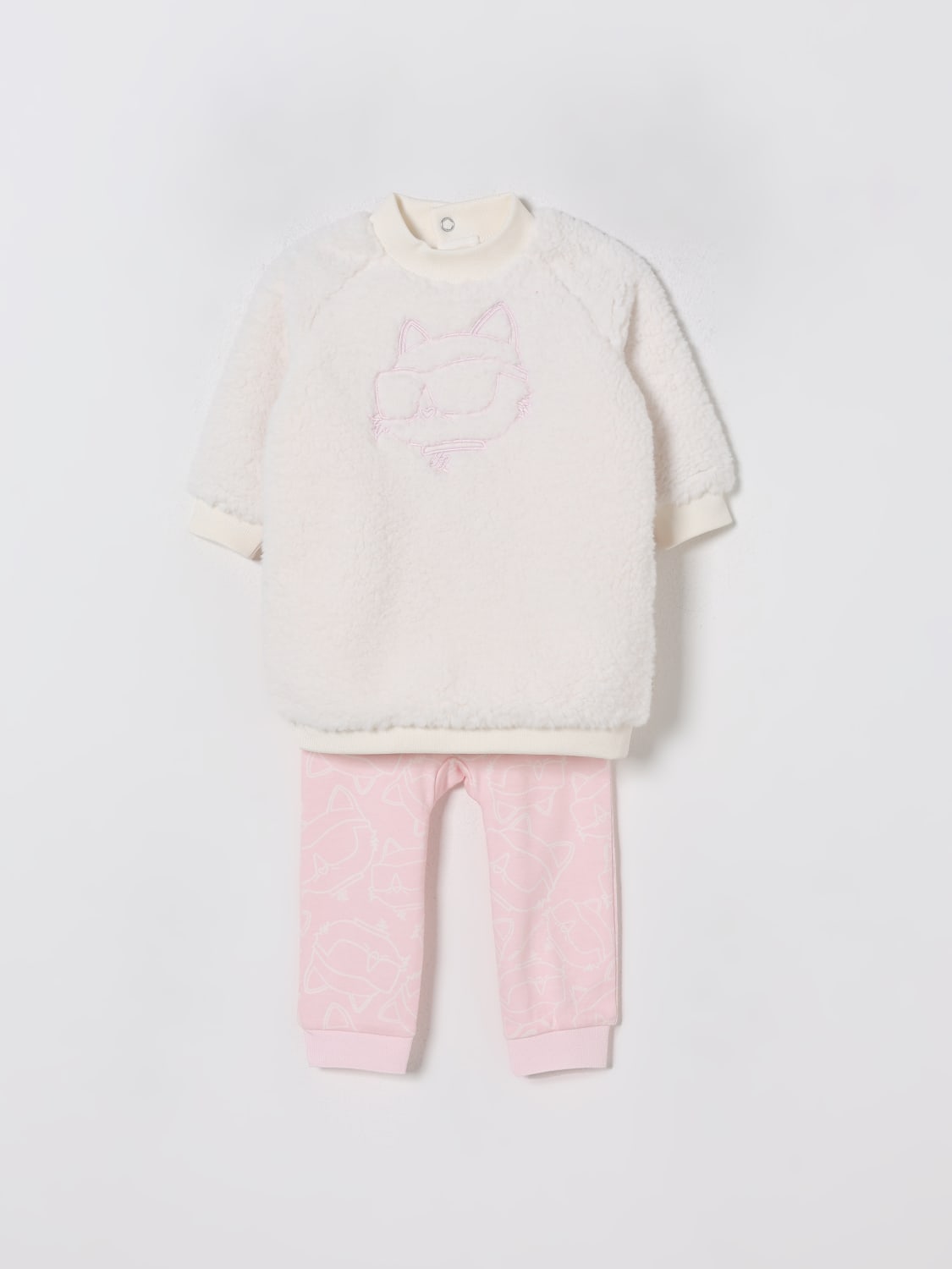 KARL LAGERFELD KIDS JUMPSUIT: Tracksuits kids Karl Lagerfeld Kids, White - Img 1