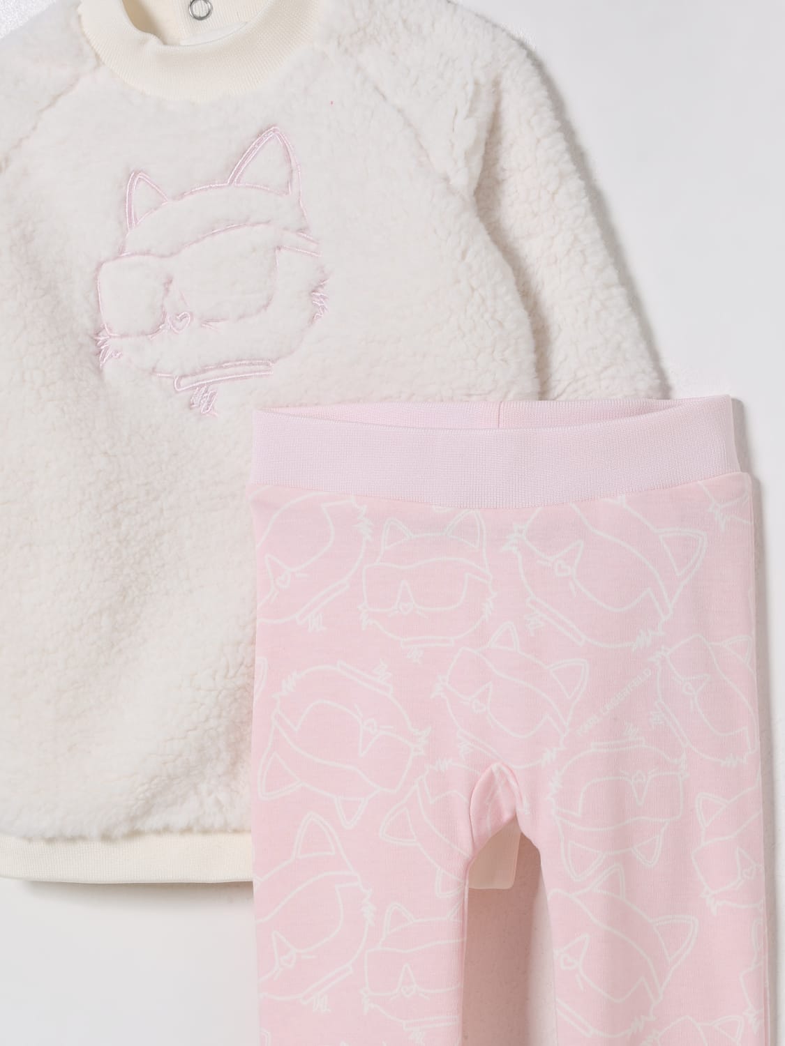 KARL LAGERFELD KIDS JUMPSUIT: Tracksuits kids Karl Lagerfeld Kids, White - Img 3