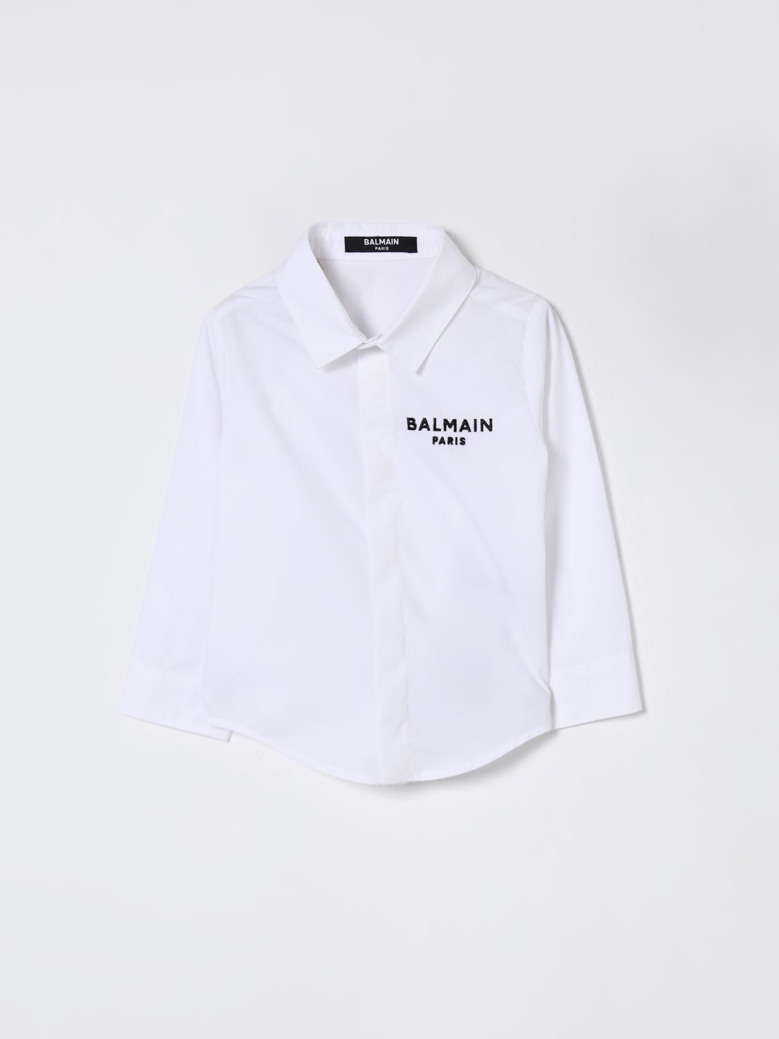 BALMAIN SHIRT: Shirt kids Balmain, White - Img 1