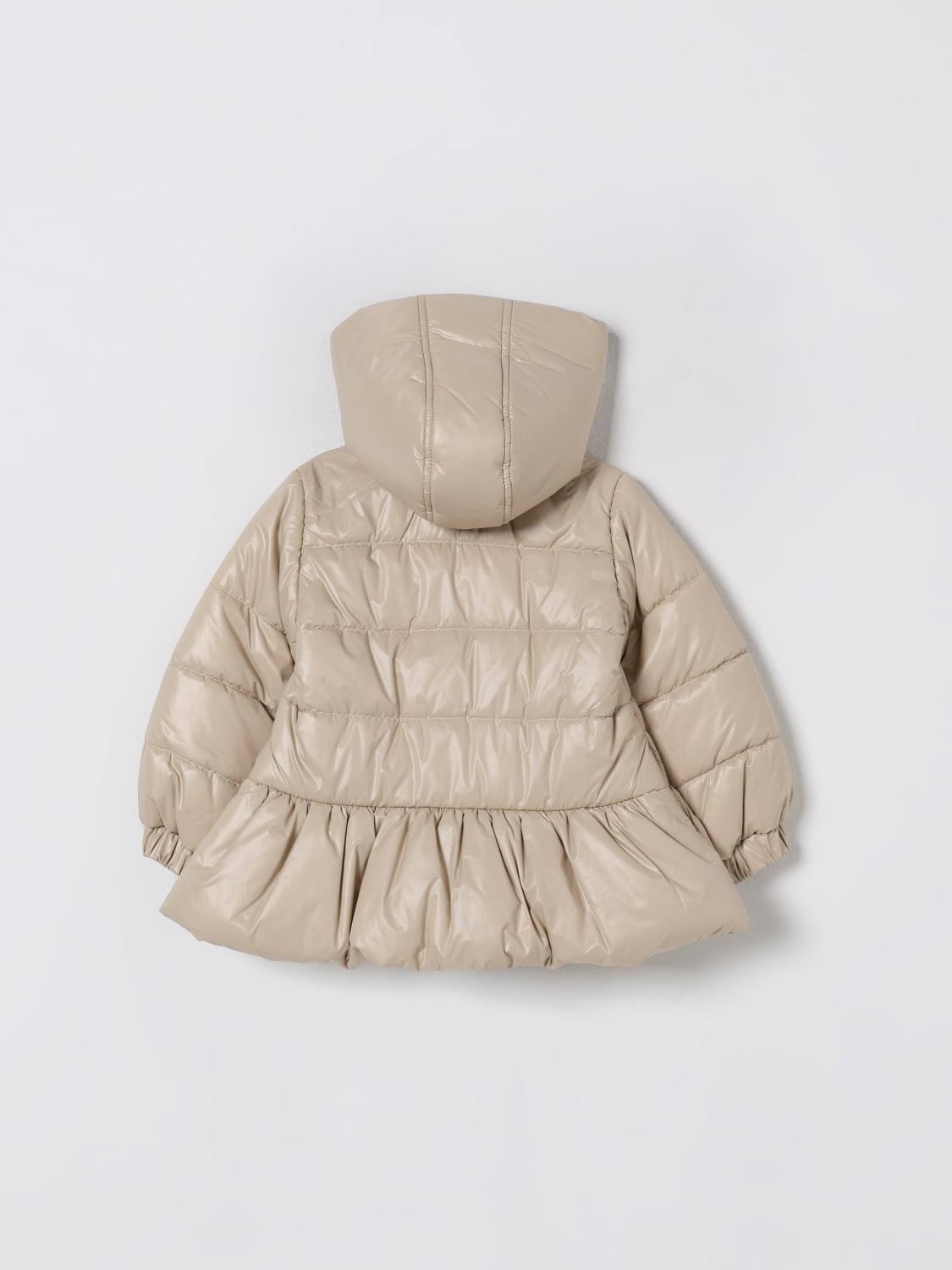 BALMAIN JACKET: Coats kids Balmain, Beige - Img 2