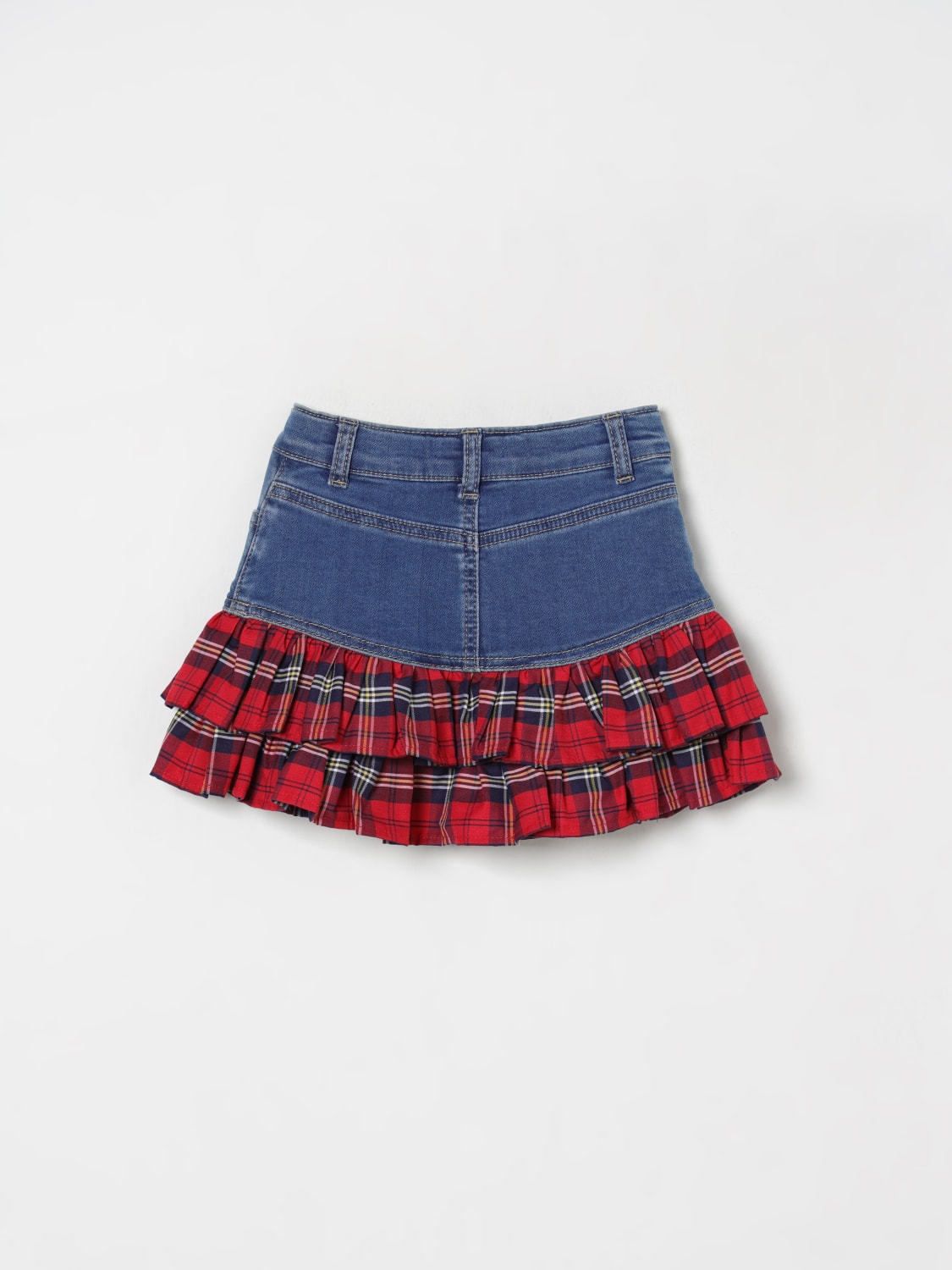 MONNALISA SKIRT: Skirt kids Monnalisa, Blue - Img 2