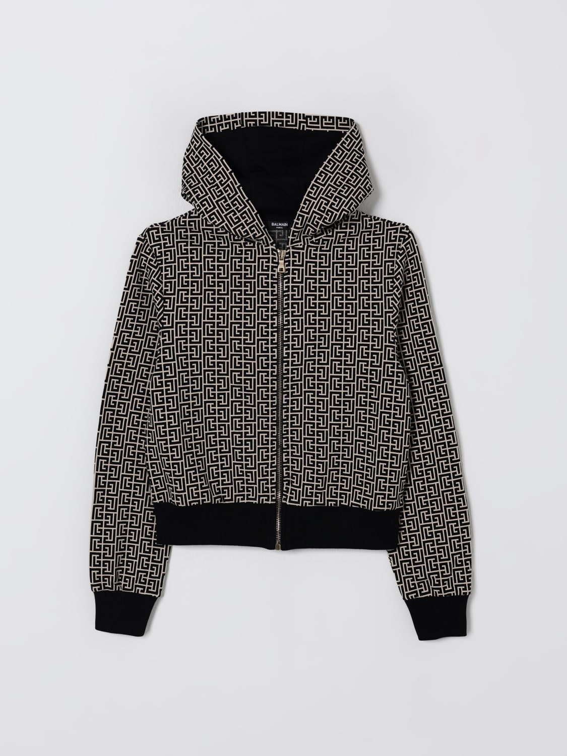 BALMAIN SWEATER: Sweater kids Balmain, Cream - Img 1