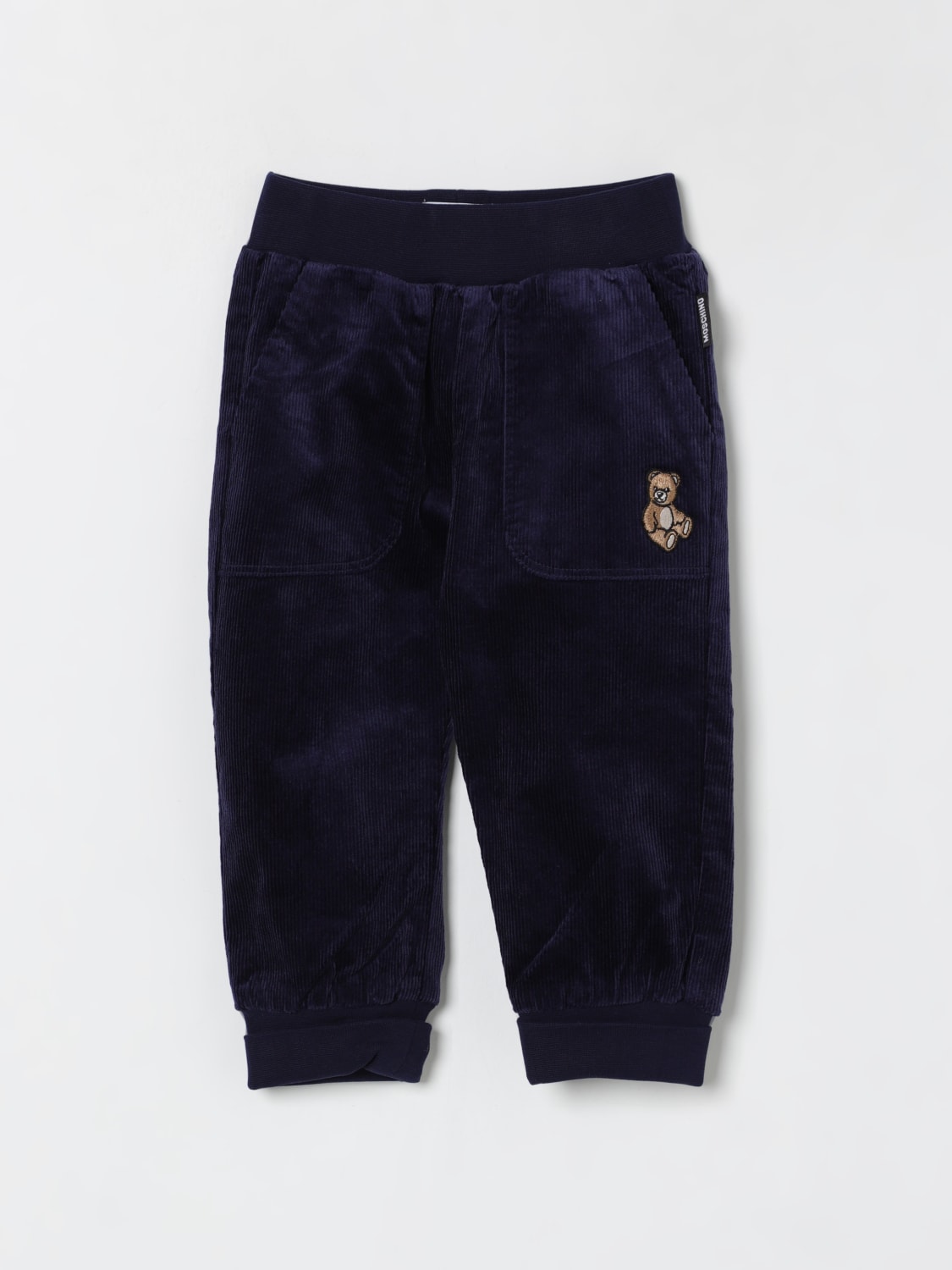 MOSCHINO PANTS: Pants kids Moschino, Blue - Img 1