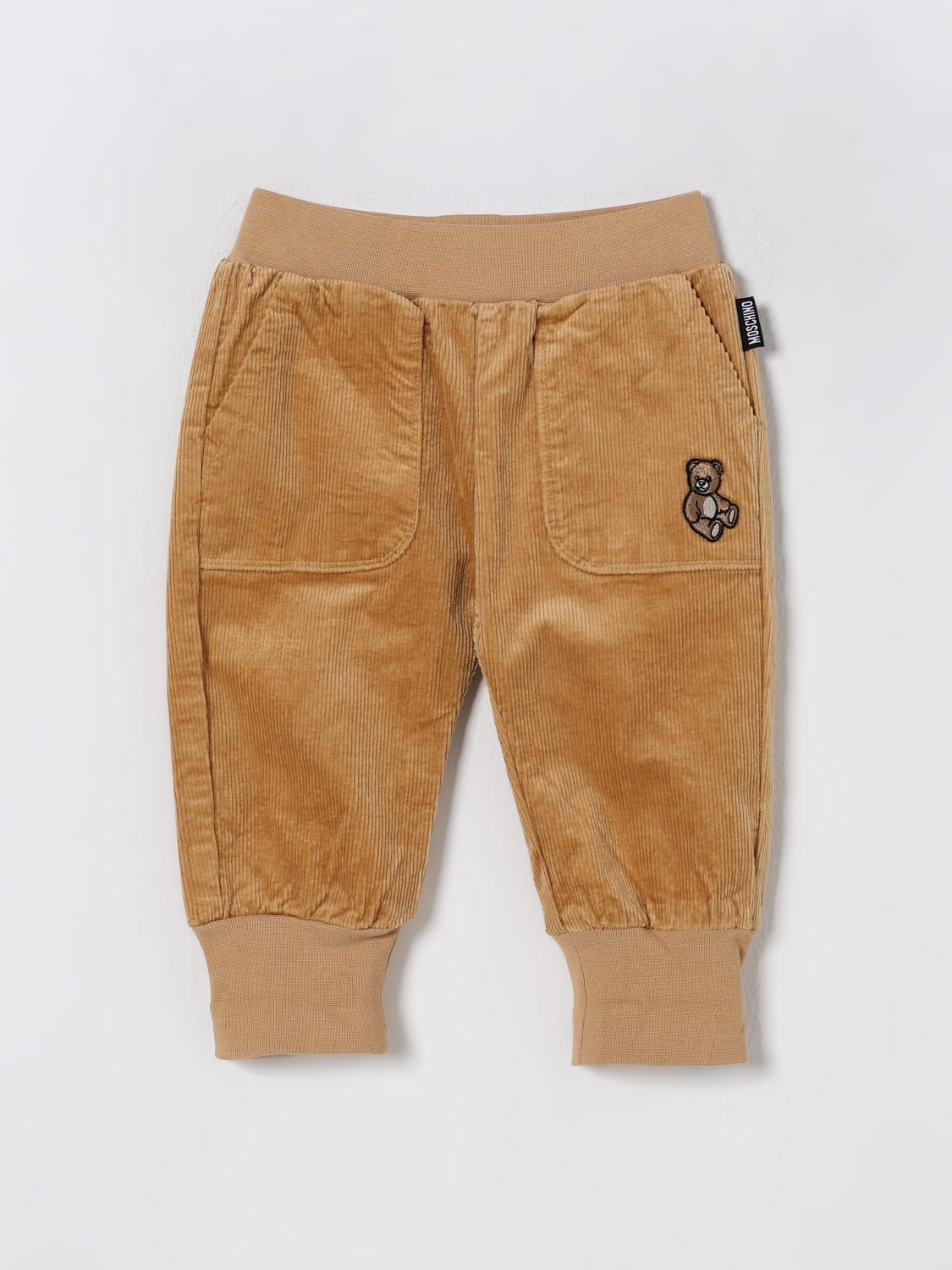 MOSCHINO PANTS: Pants kids Moschino, Brown - Img 1