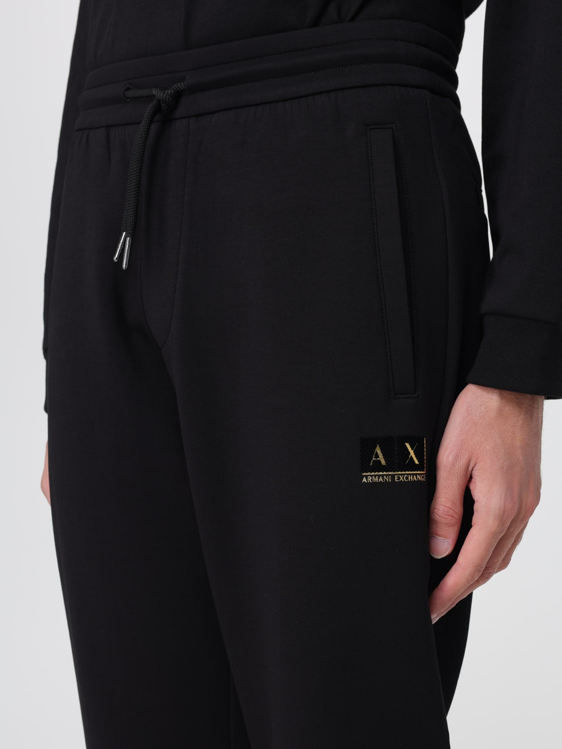 ARMANI EXCHANGE HOSE: Hose herren Armani Exchange, Schwarz - Img 3