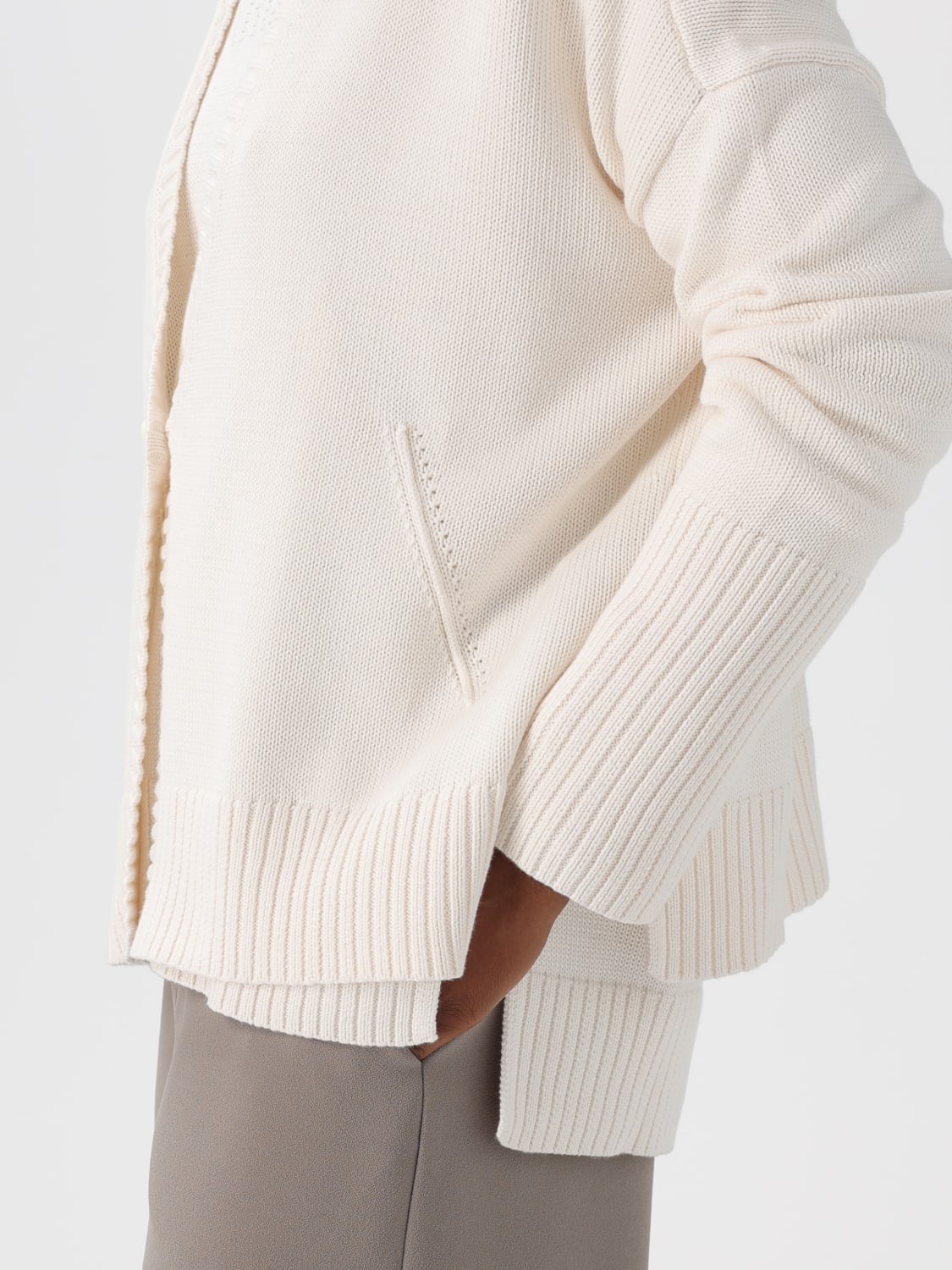 ARMANI EXCHANGE SWEATER: Cardigan woman Armani Exchange, White - Img 4