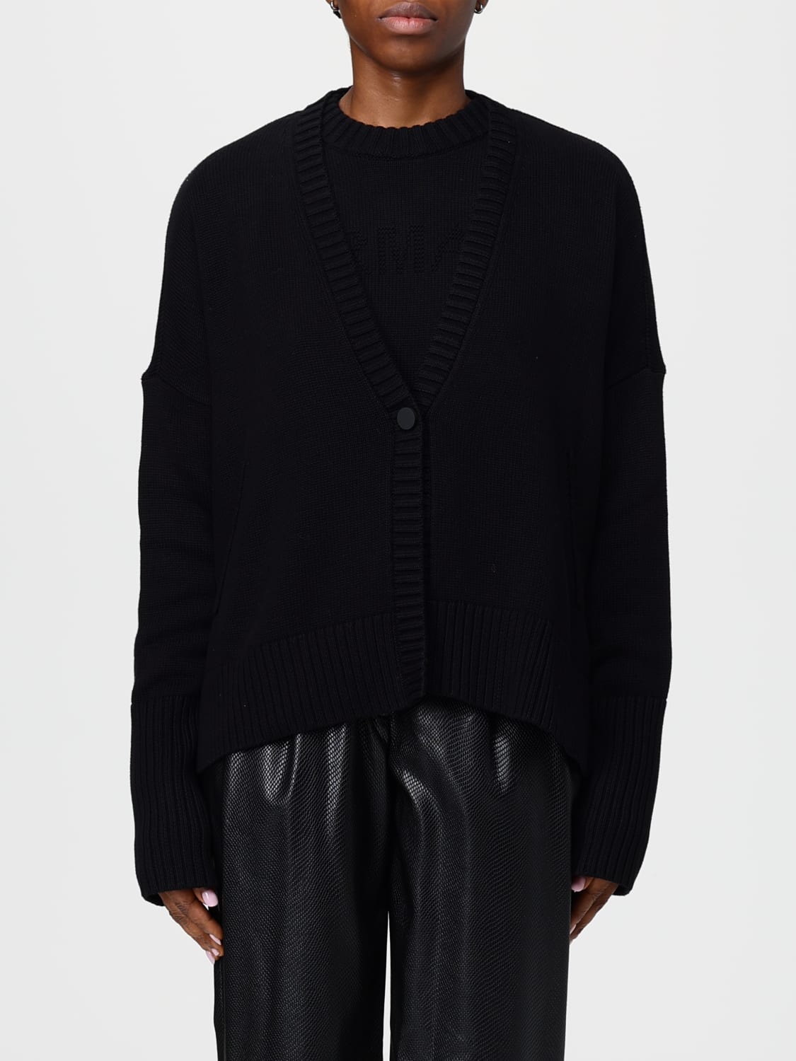 ARMANI EXCHANGE JERSEY: Cárdigan mujer Armani Exchange, Negro - Img 1