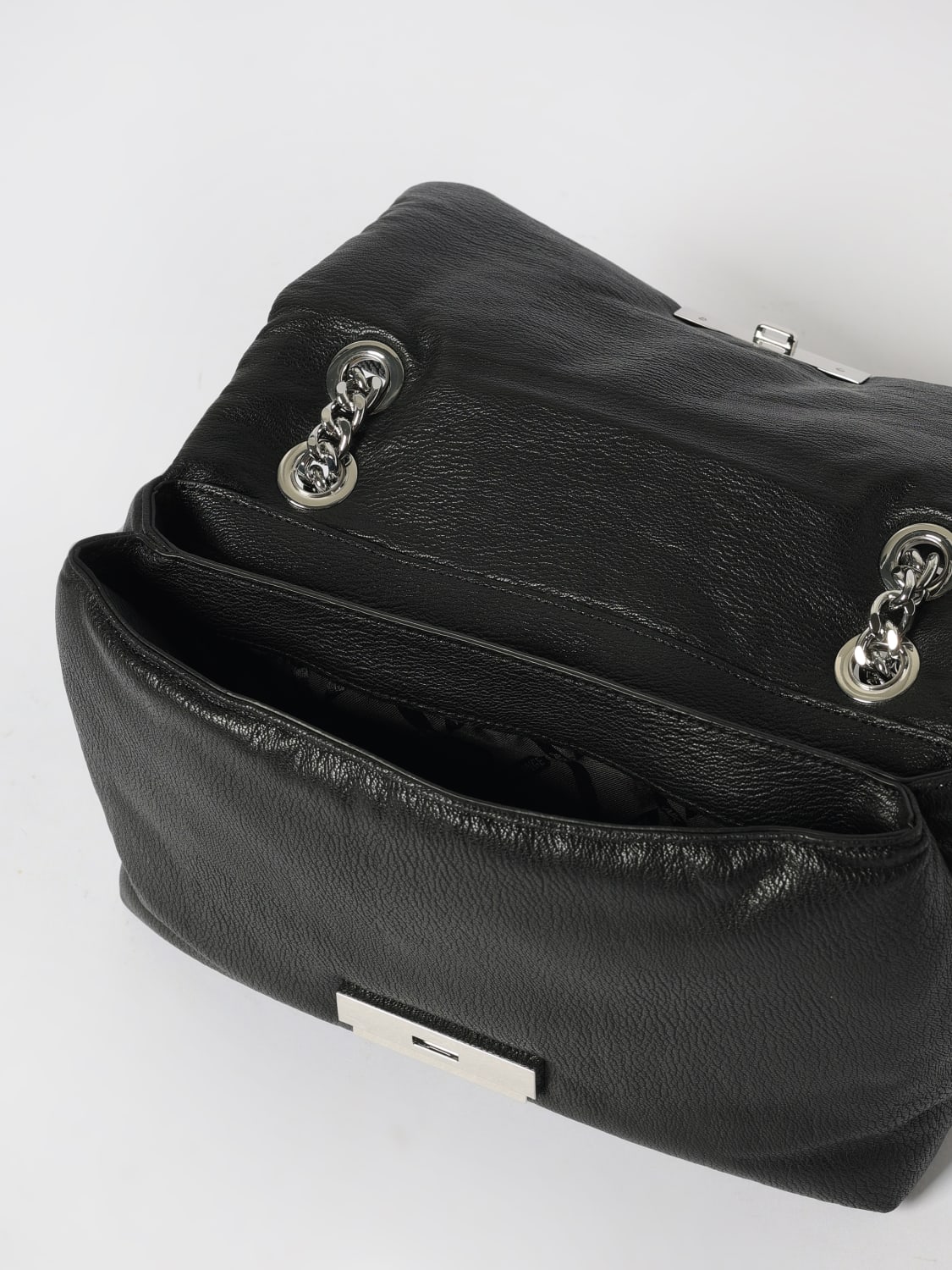 ARMANI EXCHANGE BORSA A SPALLA: Borsa Armani Exchange in nappa sintetica , Nero - Img 3